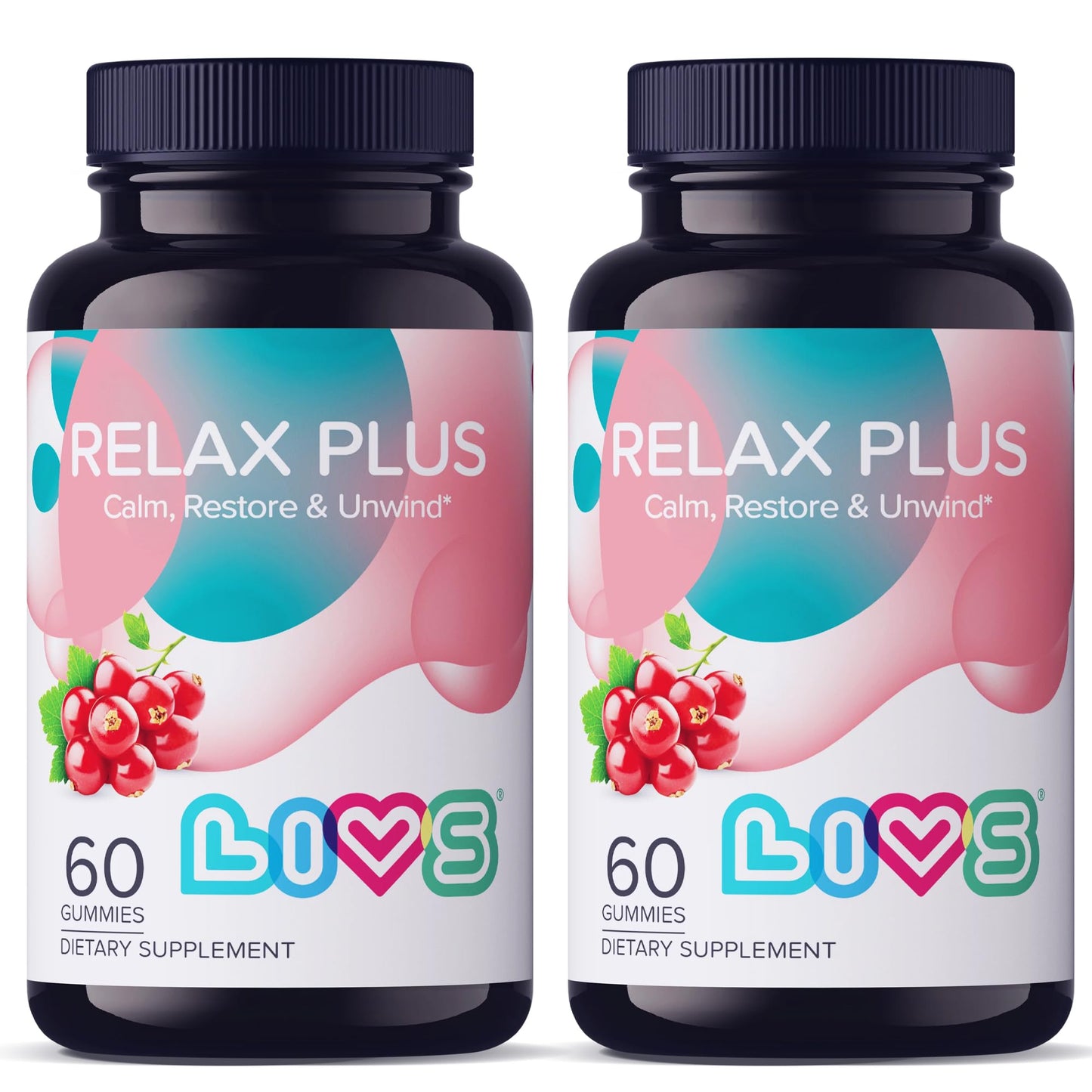 LIVS Relax Plus Gummies 120 Count