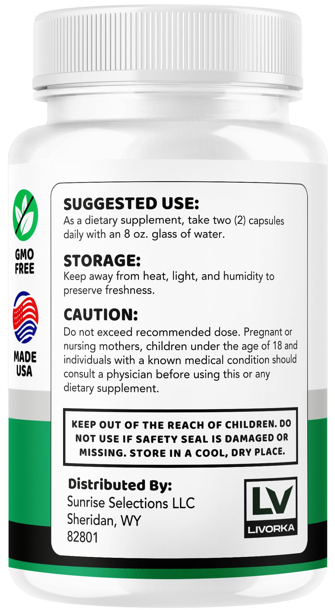 LIVORKA Size Magic Capsules 180 Capsules