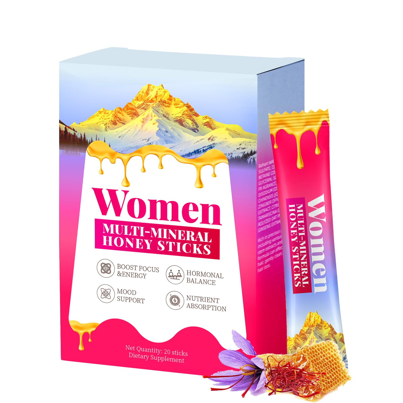 Hochornk Shilajit Honey Sticks for Cat Powder 5.6 oz