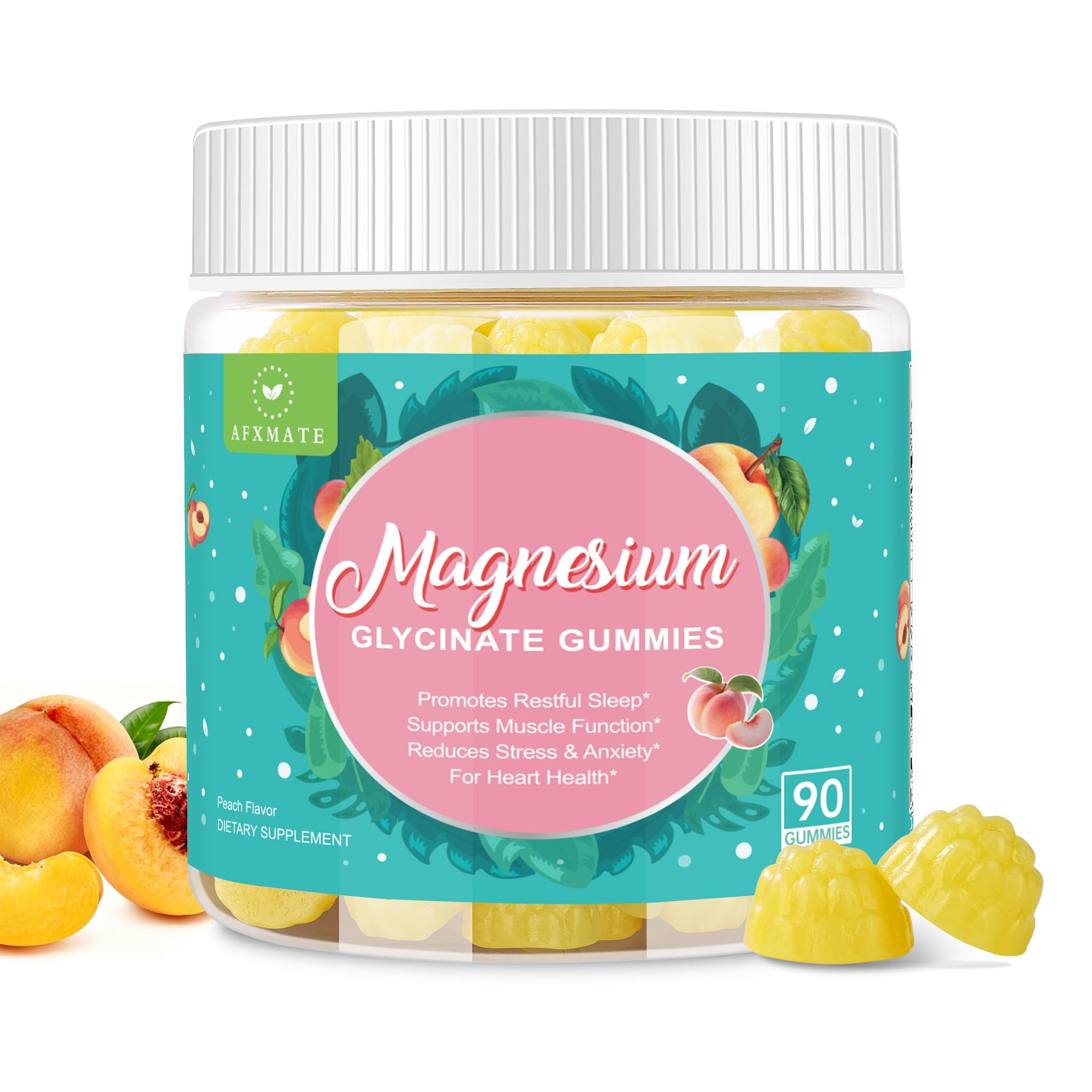 AXFMATE Magnesium Glycinate Gummies 90 Count