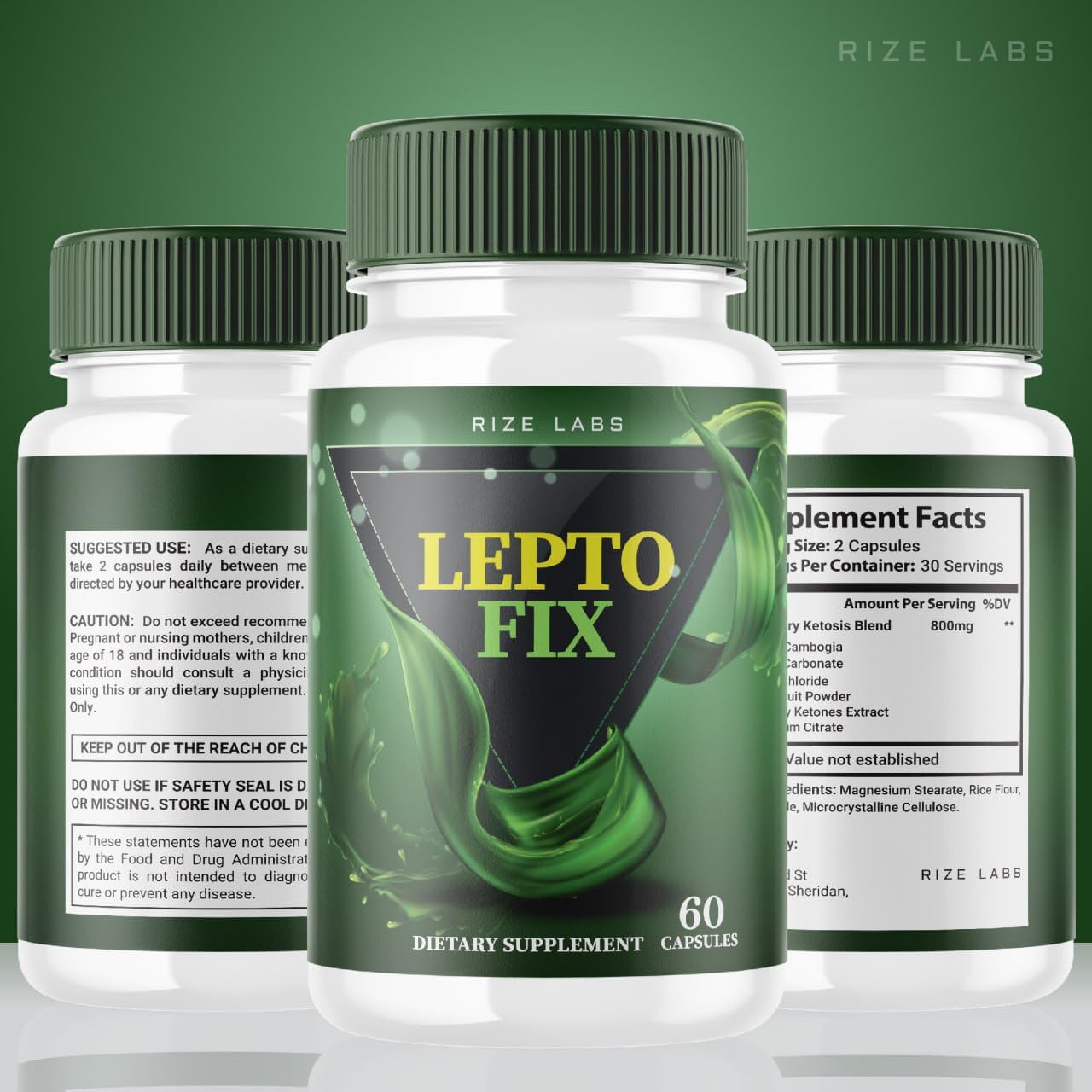 Rize Labs LeptoFix Capsule 60 Count