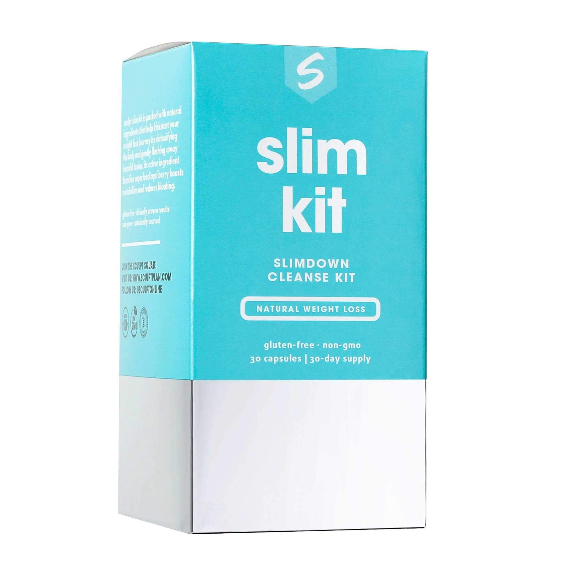 SCULPT Slim Kit Slimdown Cleanse Kit 30 Capsules