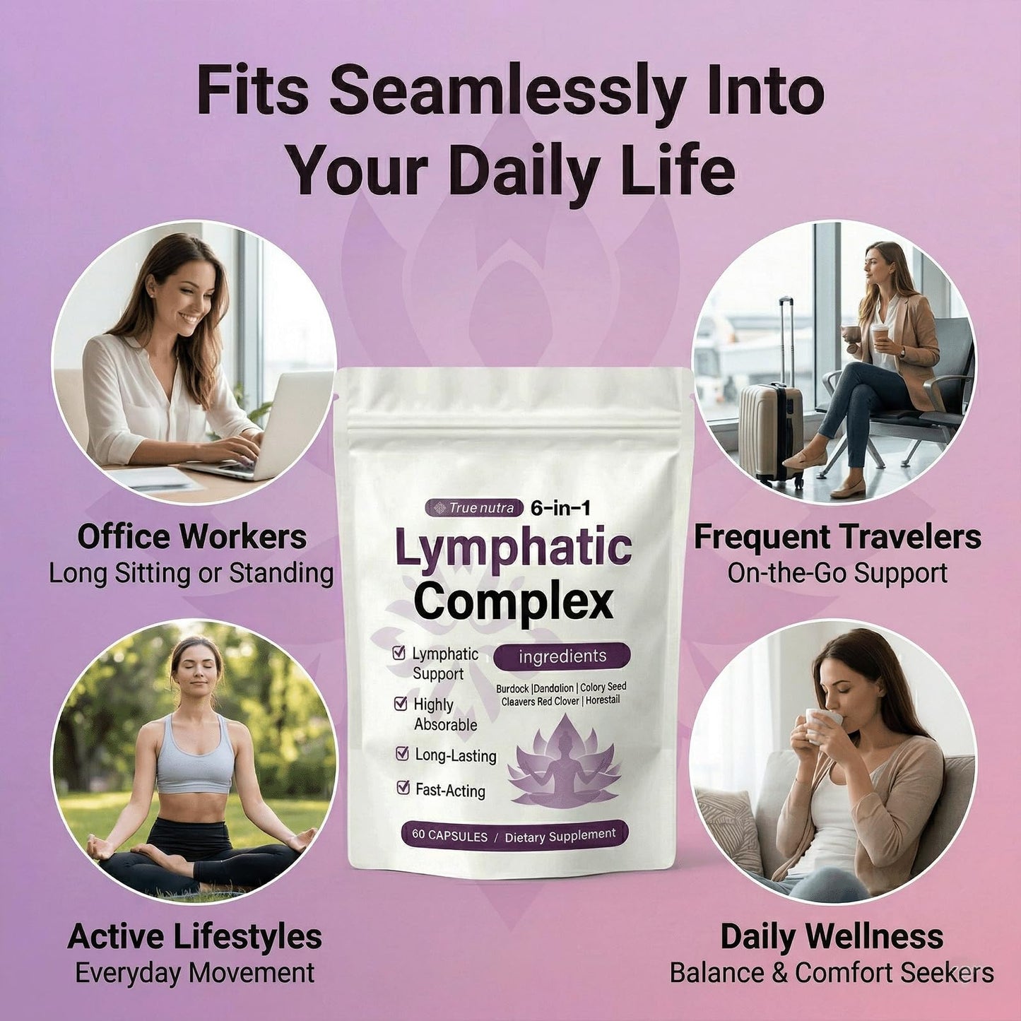 True Nutra Lymphatic Complex Softgel 1
