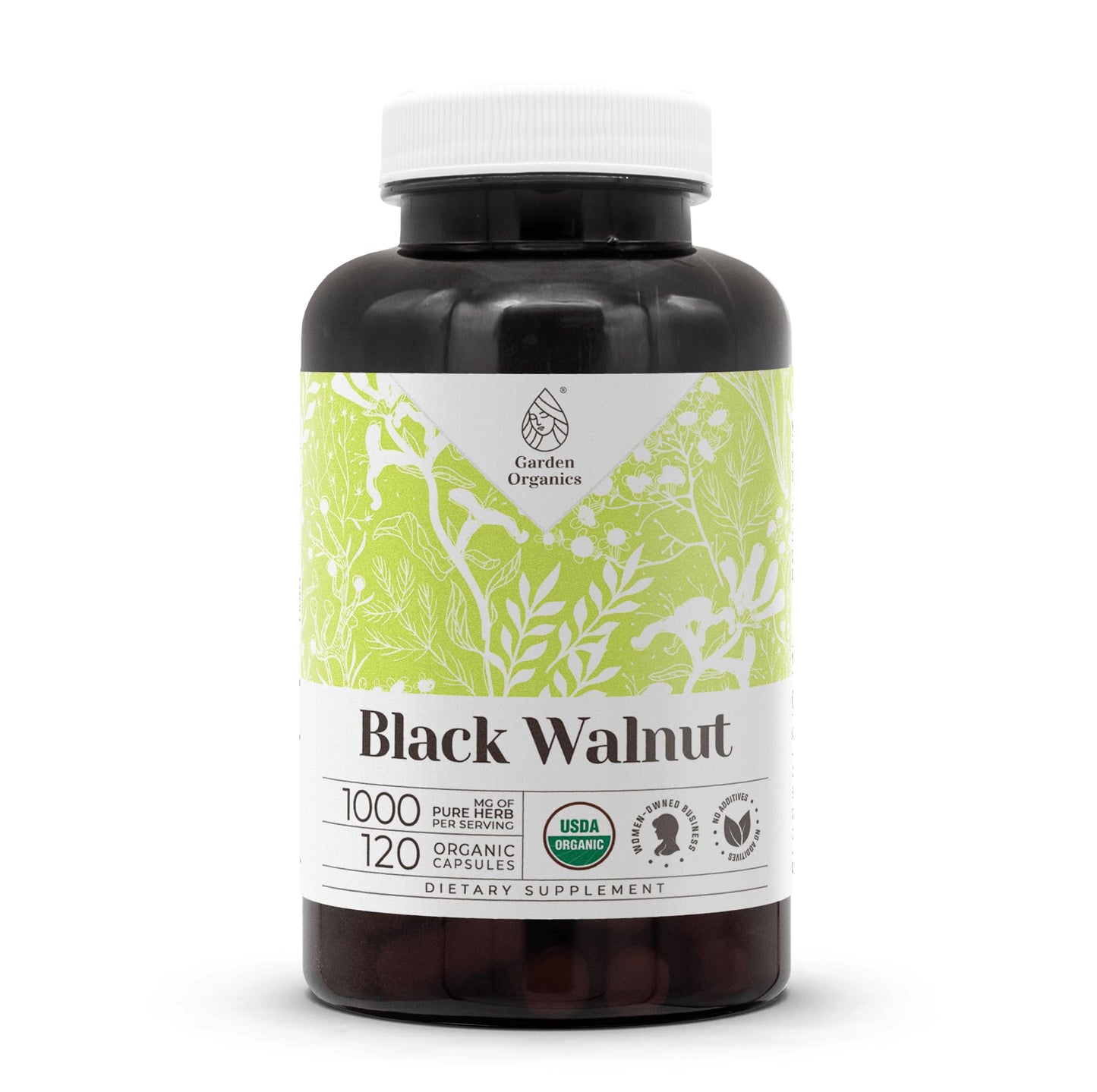 Garden Organics Black Walnut 120 Capsules
