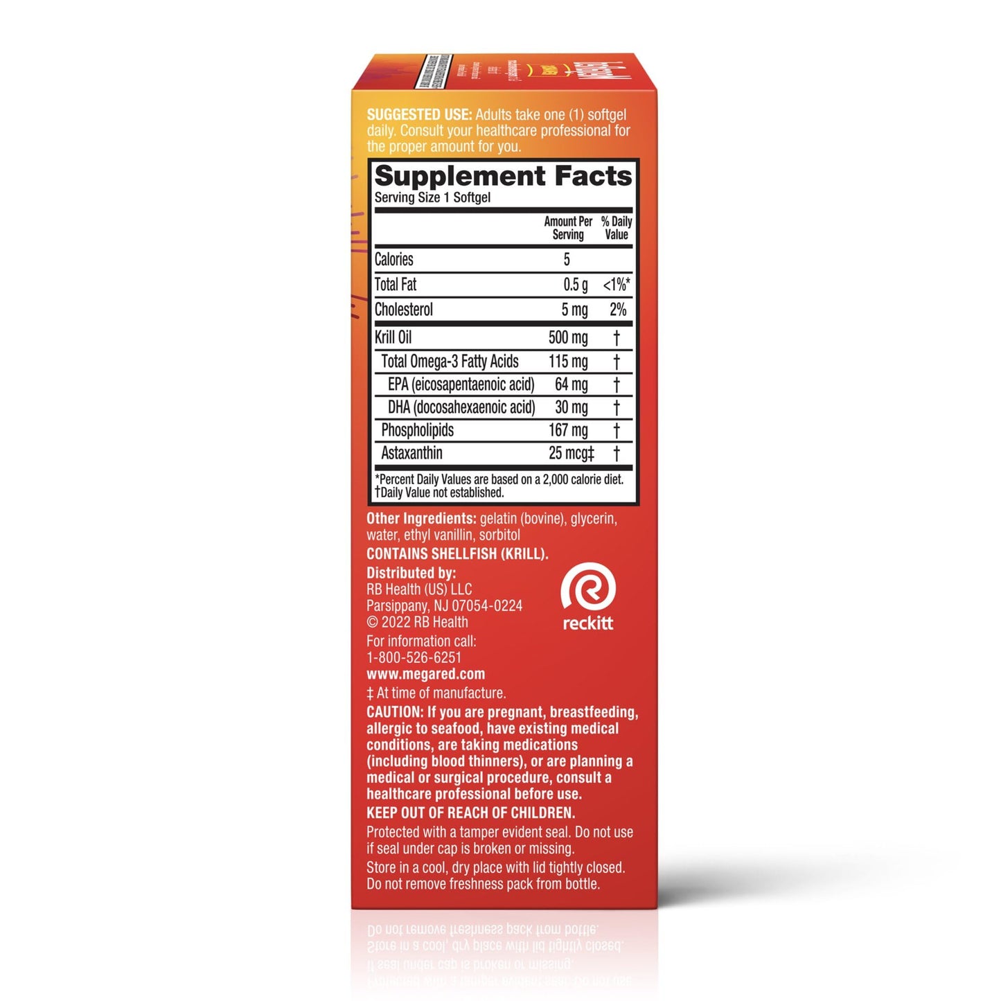 Schiff Mega Red Extra Strength Softgels 40-Count