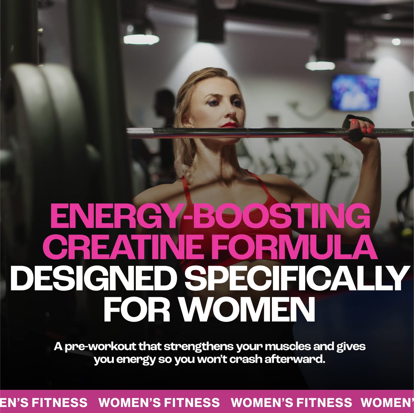 MMUSA Ultra Fit Creatine Serum for Women Powder, 5 oz