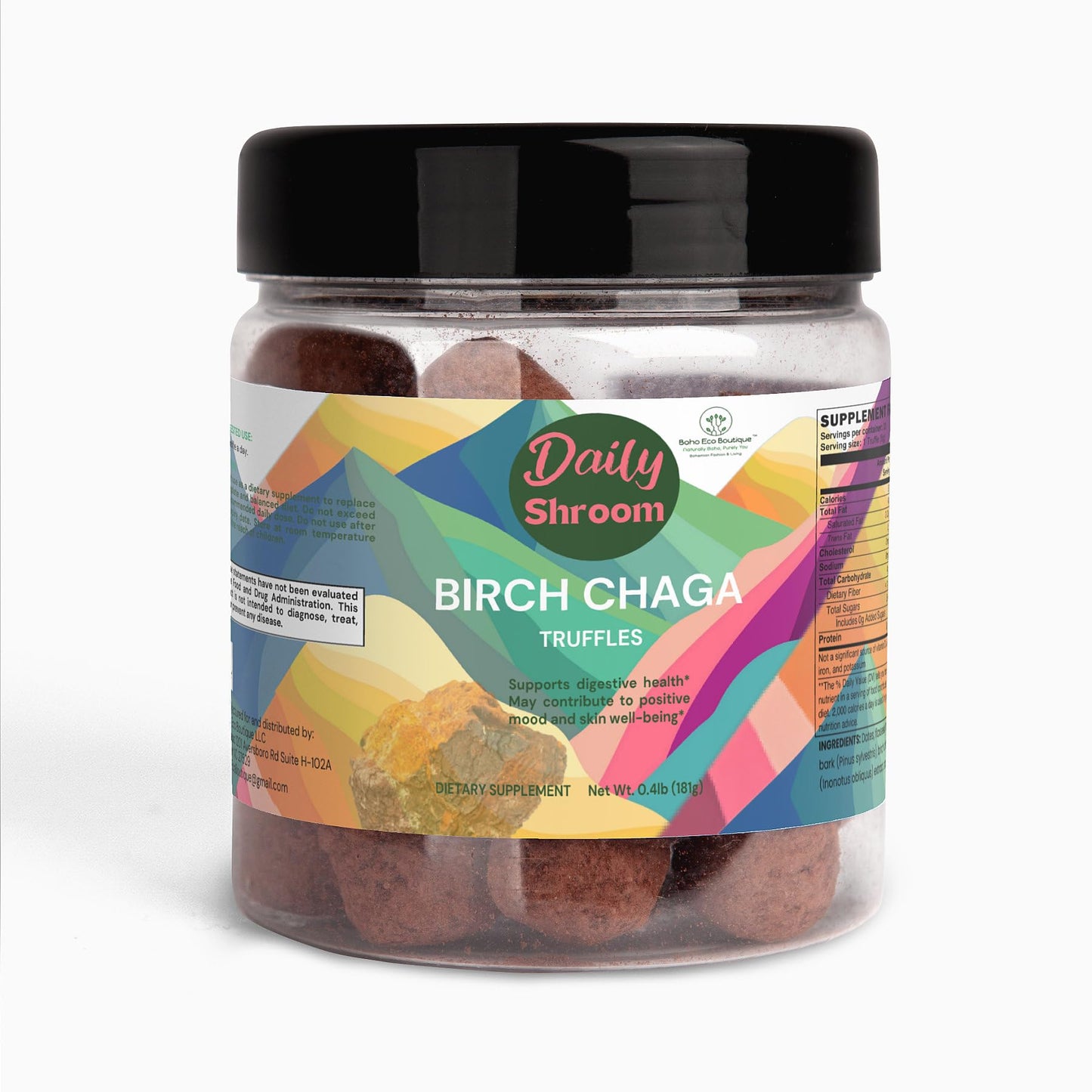 Generic Daily Shroom Birch Chaga Truffles Gummy 30 Count
