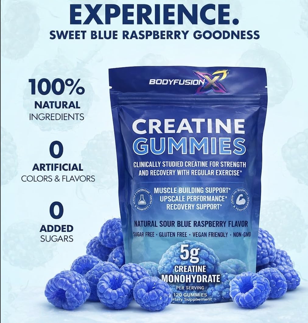 BodyFusion X Creatine Gummy 120 Gummies