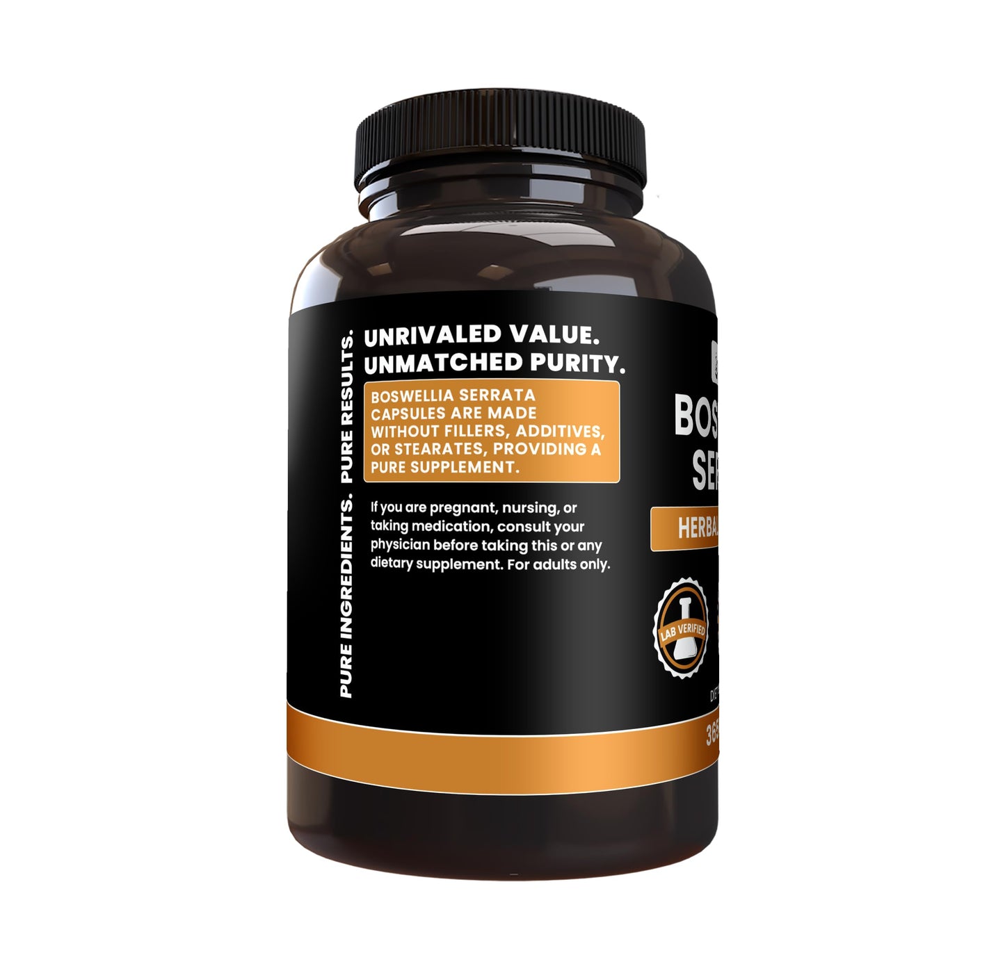 PURE ORIGINAL INGREDIENTS Boswellia Serrata Capsules 365