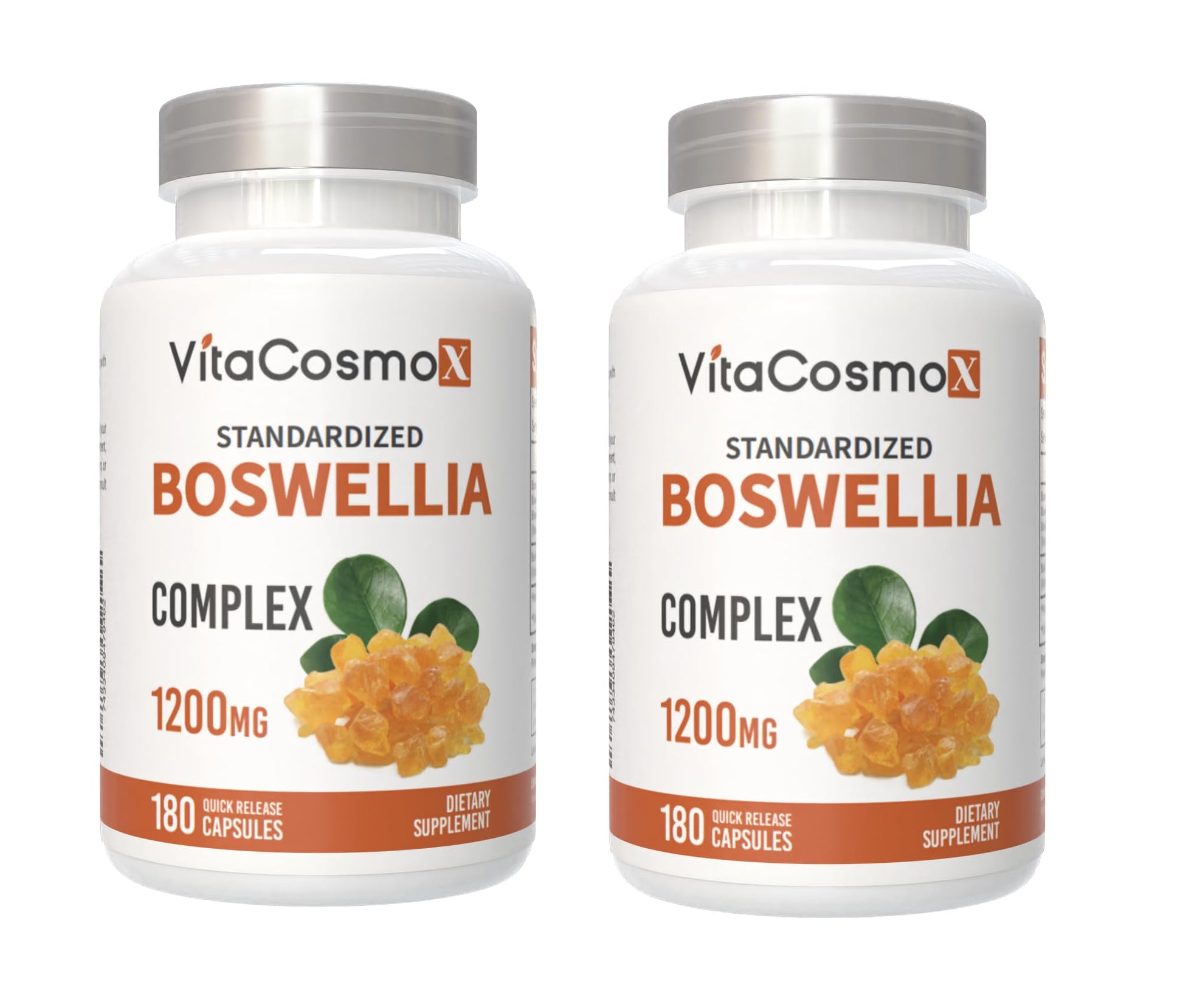 VitaCosmoX Boswellia Serrata Complex Capsules, 180 Count