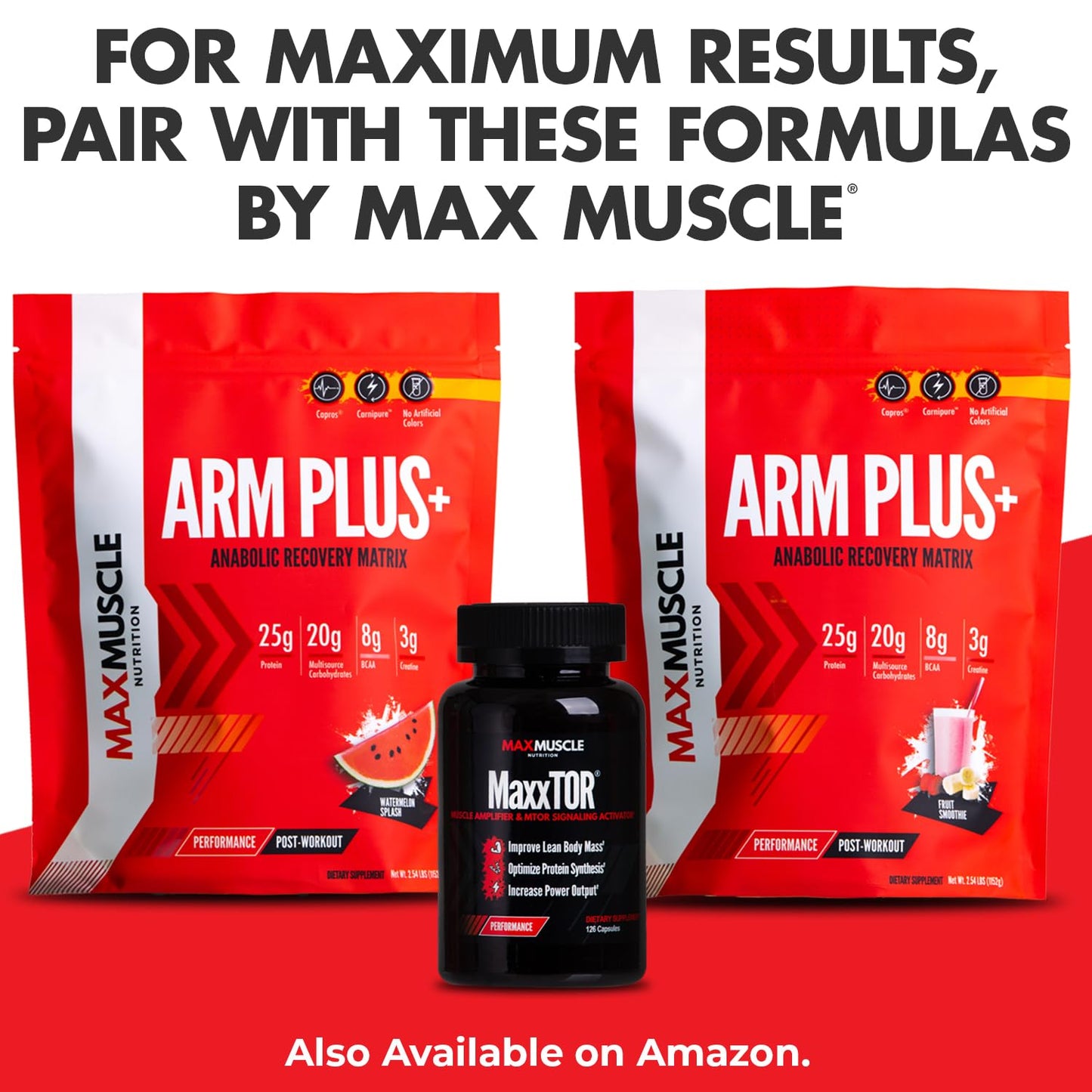 Max Muscle Maxpro Elite Whey Protein Powder, Strawberry Banana, 32 Servings