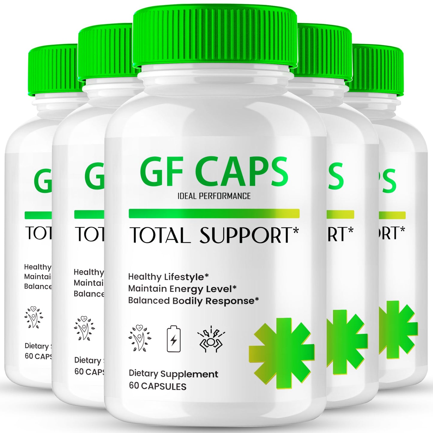 IDEAL PERFORMANCE GF Caps Advanced Blood Formula Capsules, 300 Capsules