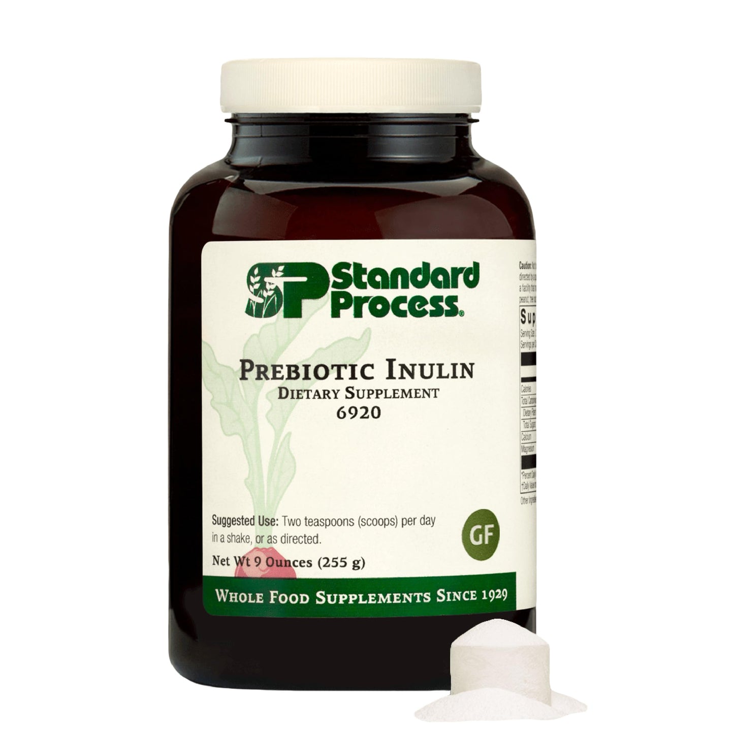 Standard Process Inc. Prebiotic Inulin Powder, 9 oz