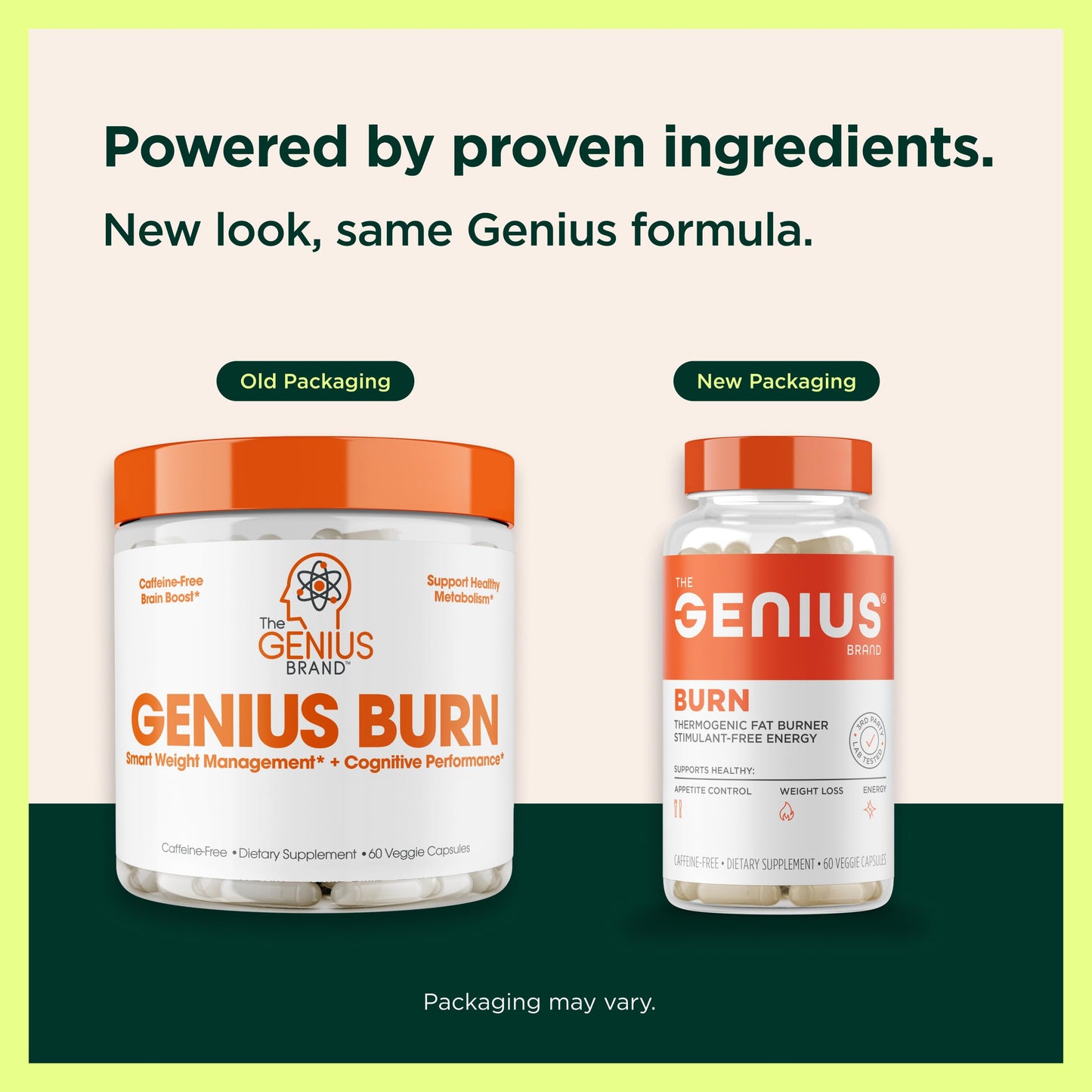 The Genius Brand Thermogenic Fat Burner Capsule 60 Count