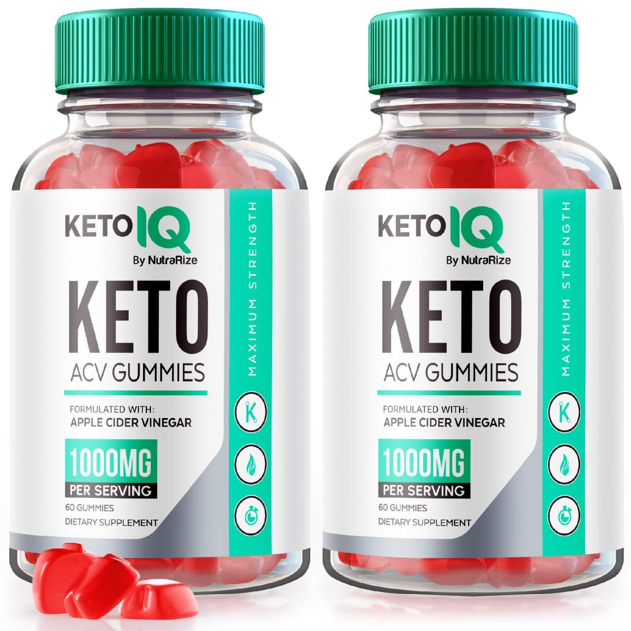 NutraRize Keto IQ Keto ACV Gummies 120 Gummies
