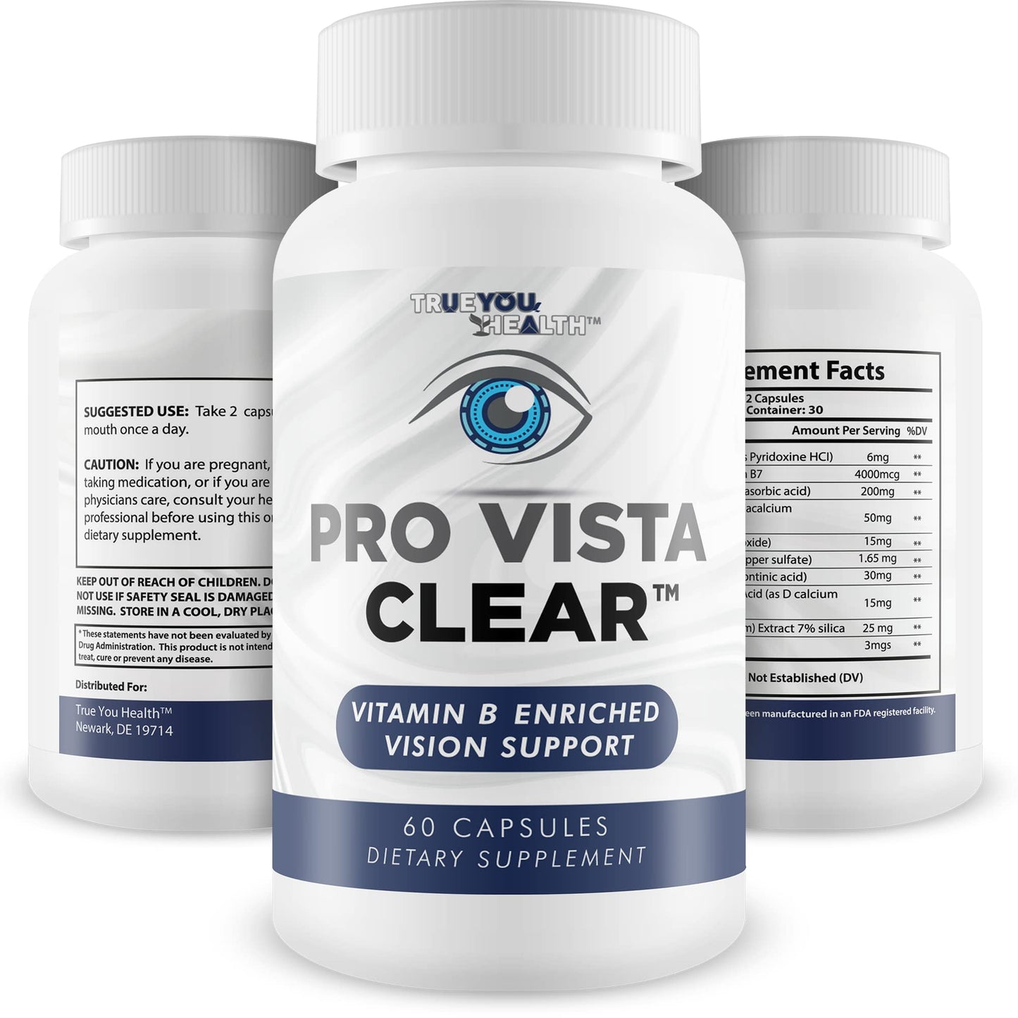 True You Health Pro Vista Clear for Eyes Capsule, 1 Count