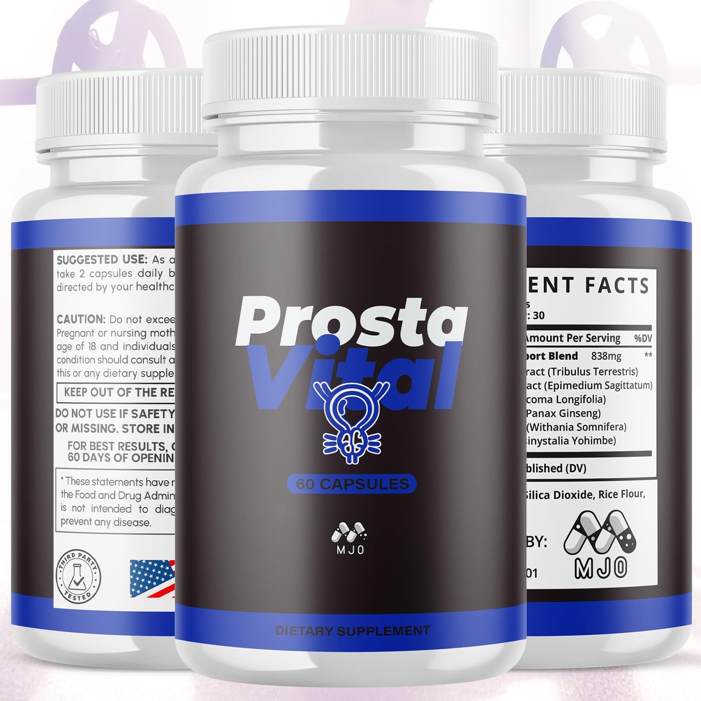 MJO Prostavital Capsules 60 Count