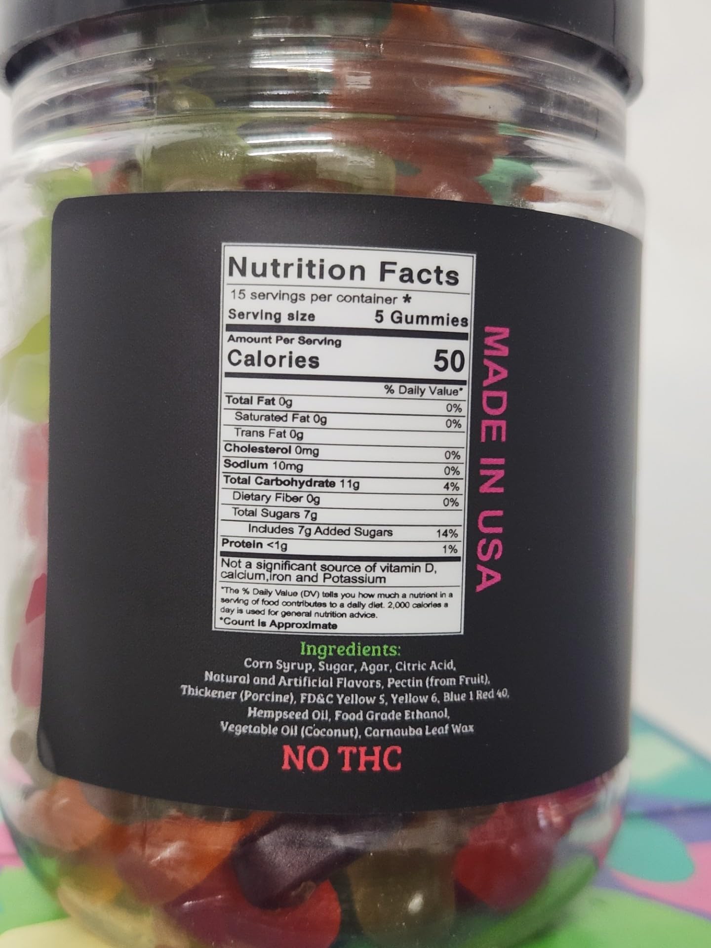 Healthergize Hemp Gummies Tablet 75 Count