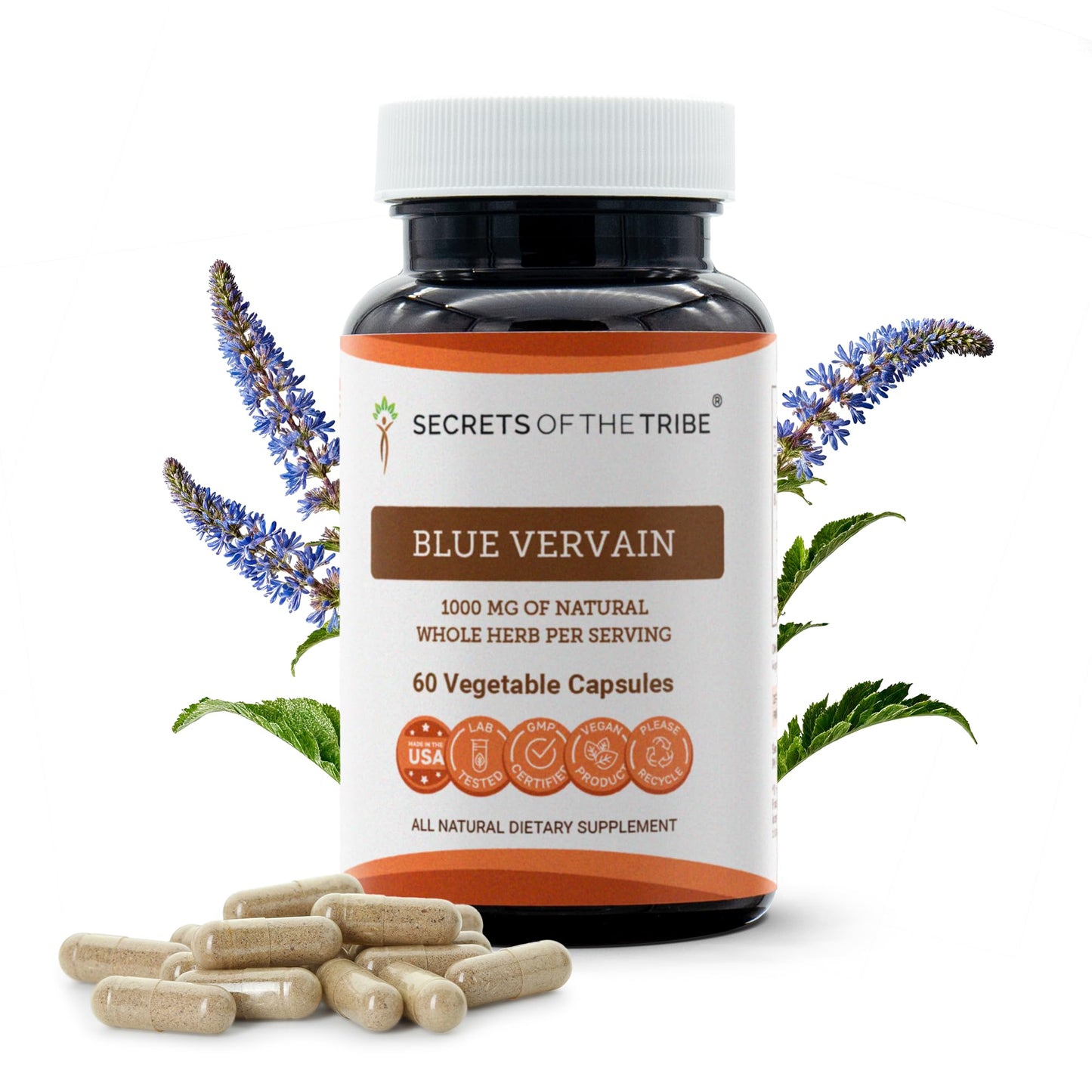 Secrets of the Tribe Blue Vervain 60 Capsules