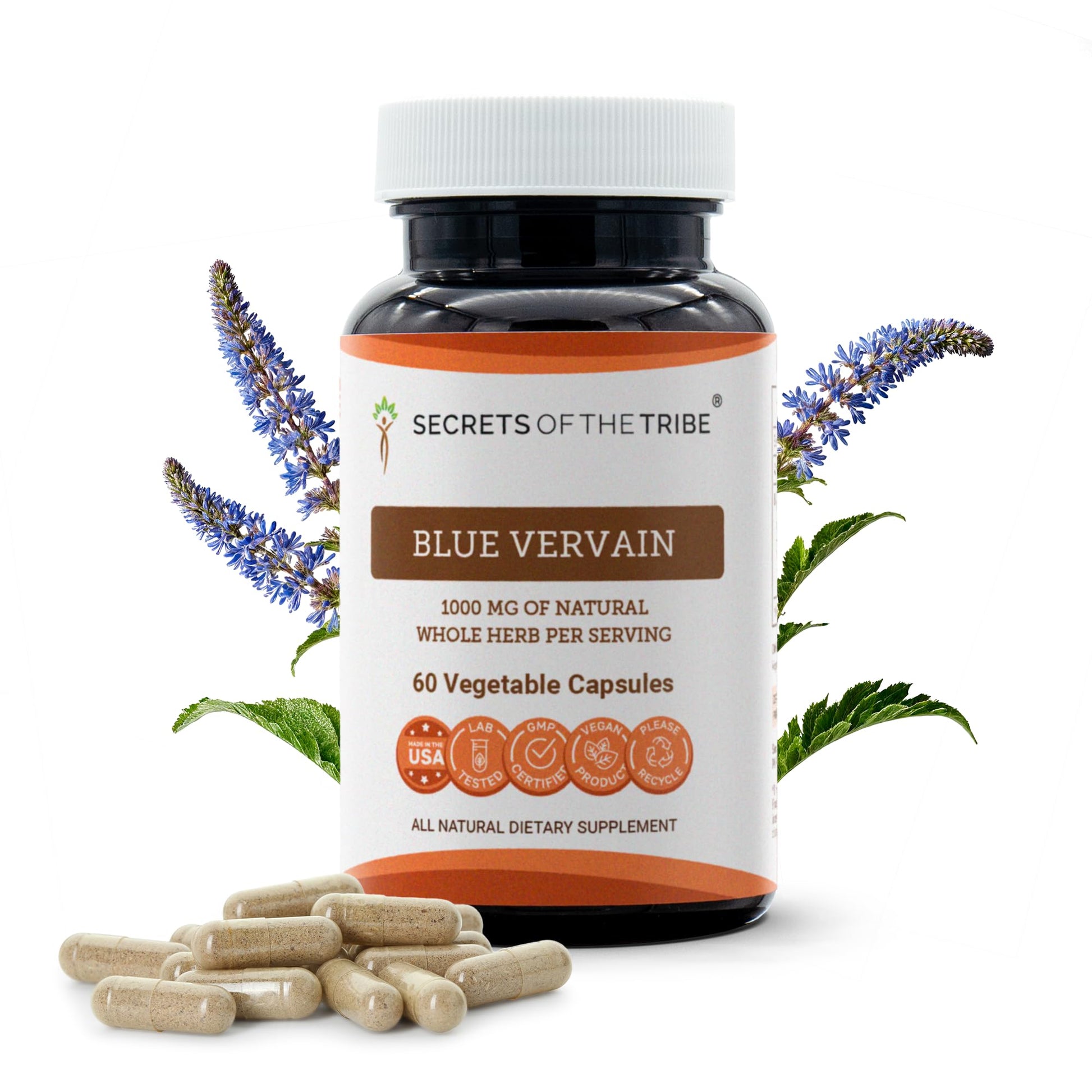Secrets of the Tribe Blue Vervain 60 Capsules