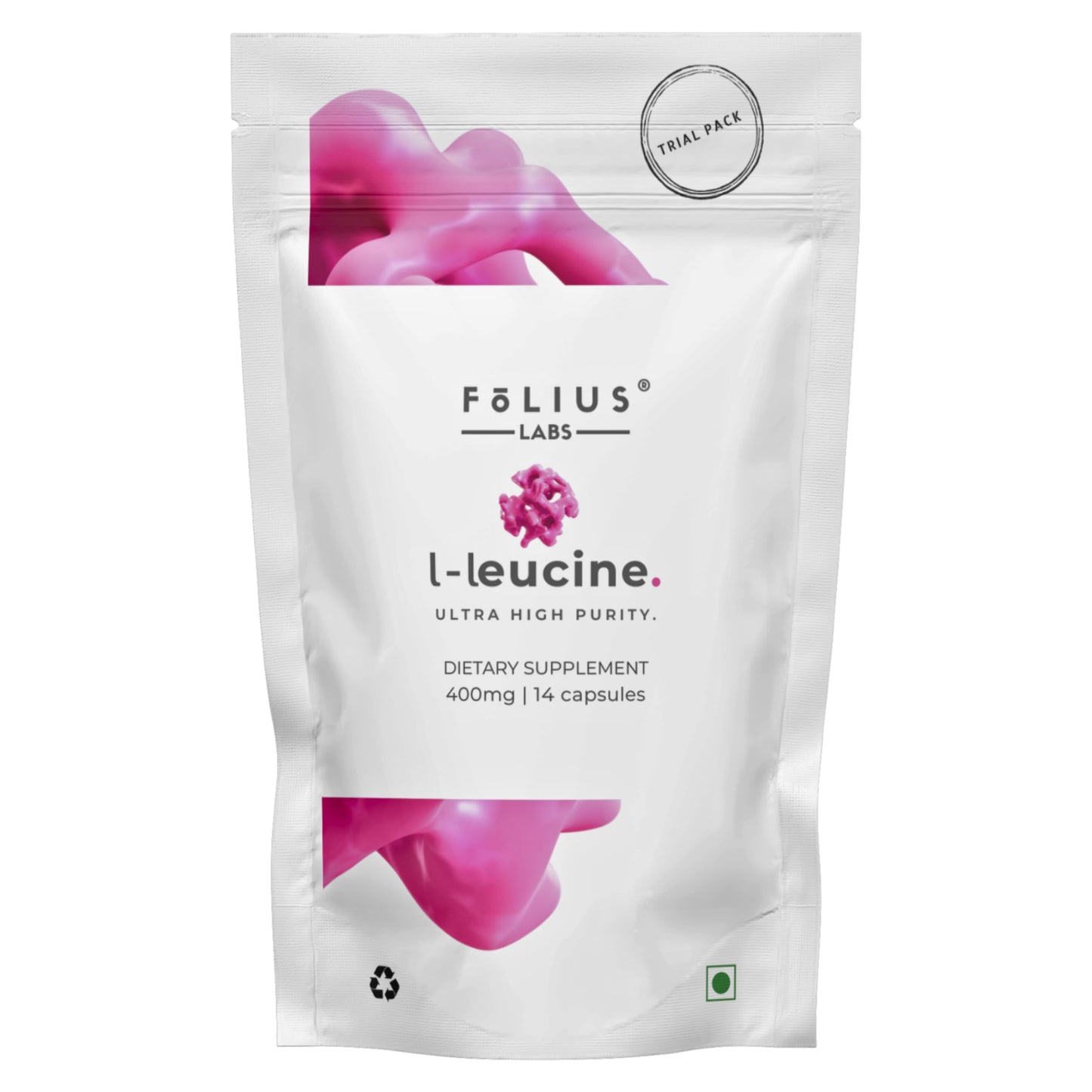 FOLIUS LABS L Leucine Capsule 14 Count