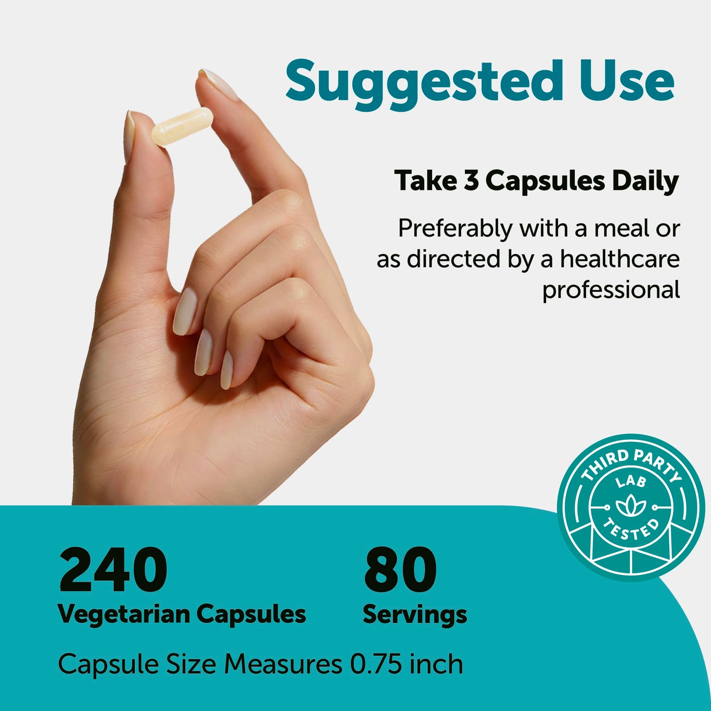 Micro Ingredients Hyaluronic Acid Complex 240 Capsules