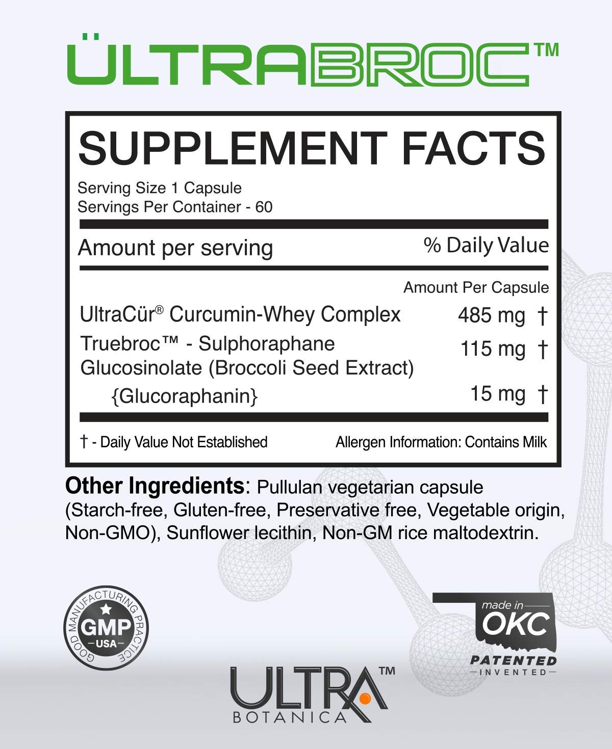 UltraCur Detoxification Supplement Capsule 60 Count