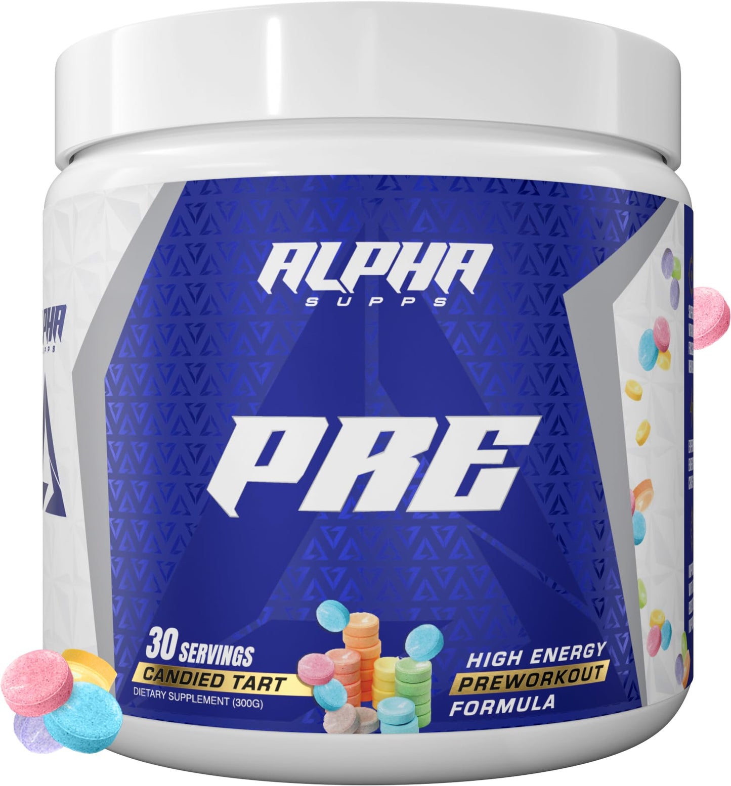 Alpha Supps Pre-Workout Powder 10.6 Ounce
