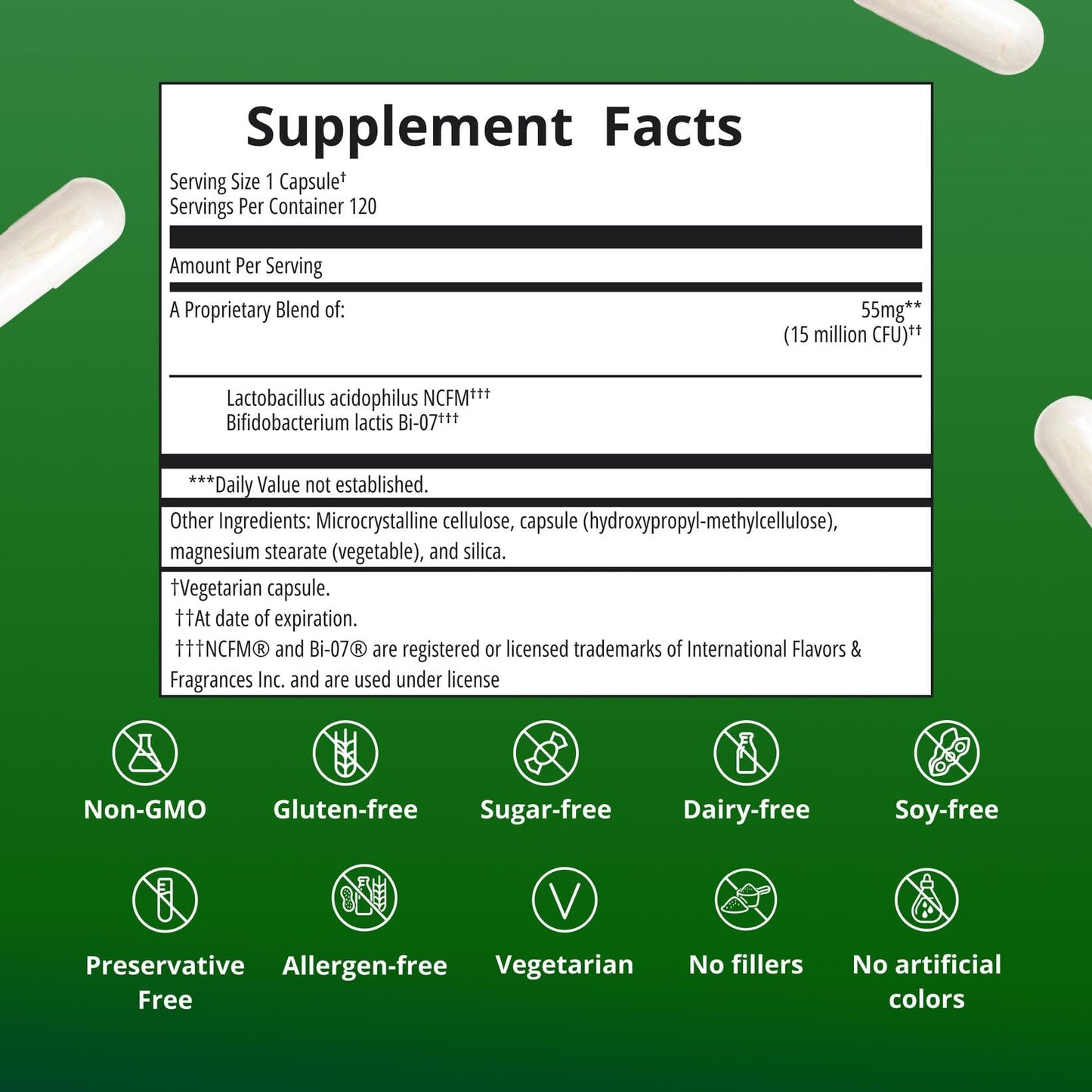 Metagenics UltraFlora Balance Probiotic Supplement 120 Capsules