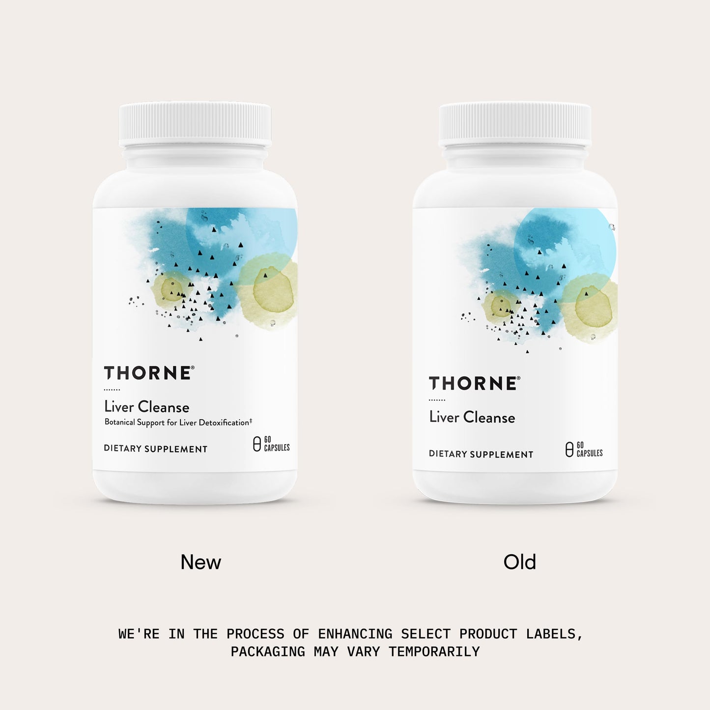 THORNE Liver Cleanse, Berberine HCl & Milk Thistle, 60 Capsules