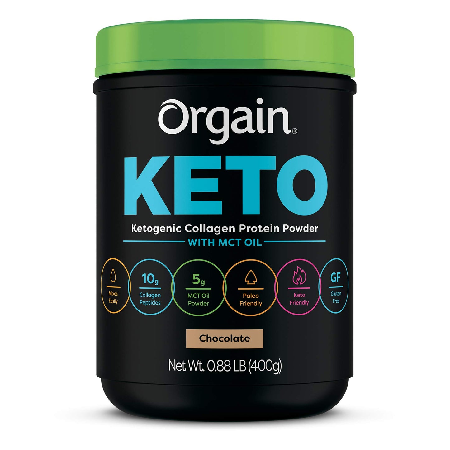 Orgain Keto Collagen Protein Powder 14.1 oz
