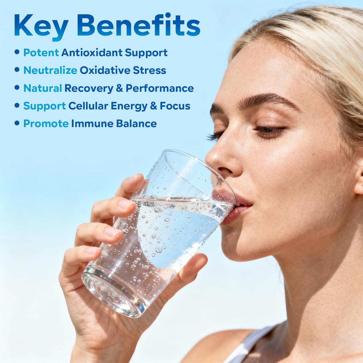 NKTOLEE Hydrogen Water Tablets 60 Count