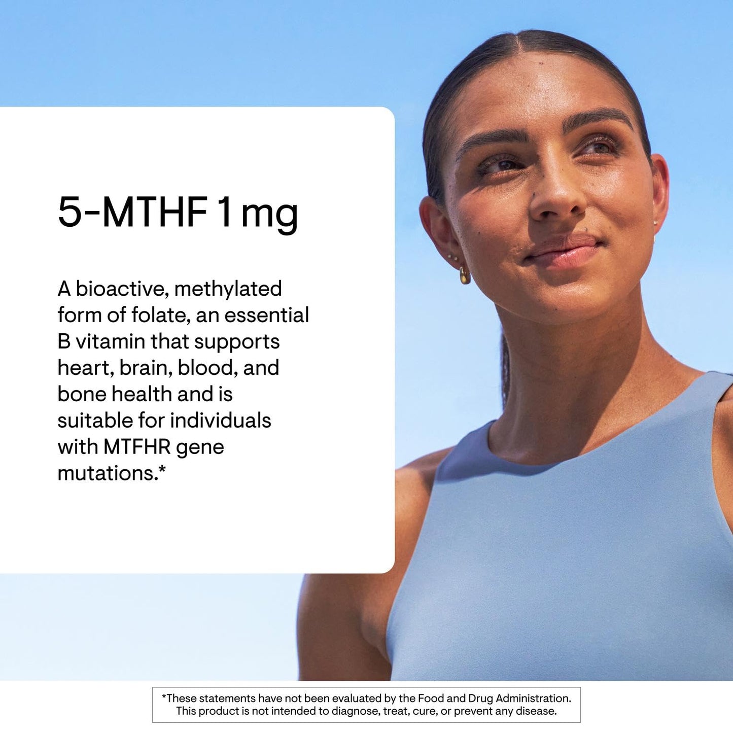 THORNE 5-MTHF Methylfolate (Active B9 Folate) Supplement, 60 Capsules
