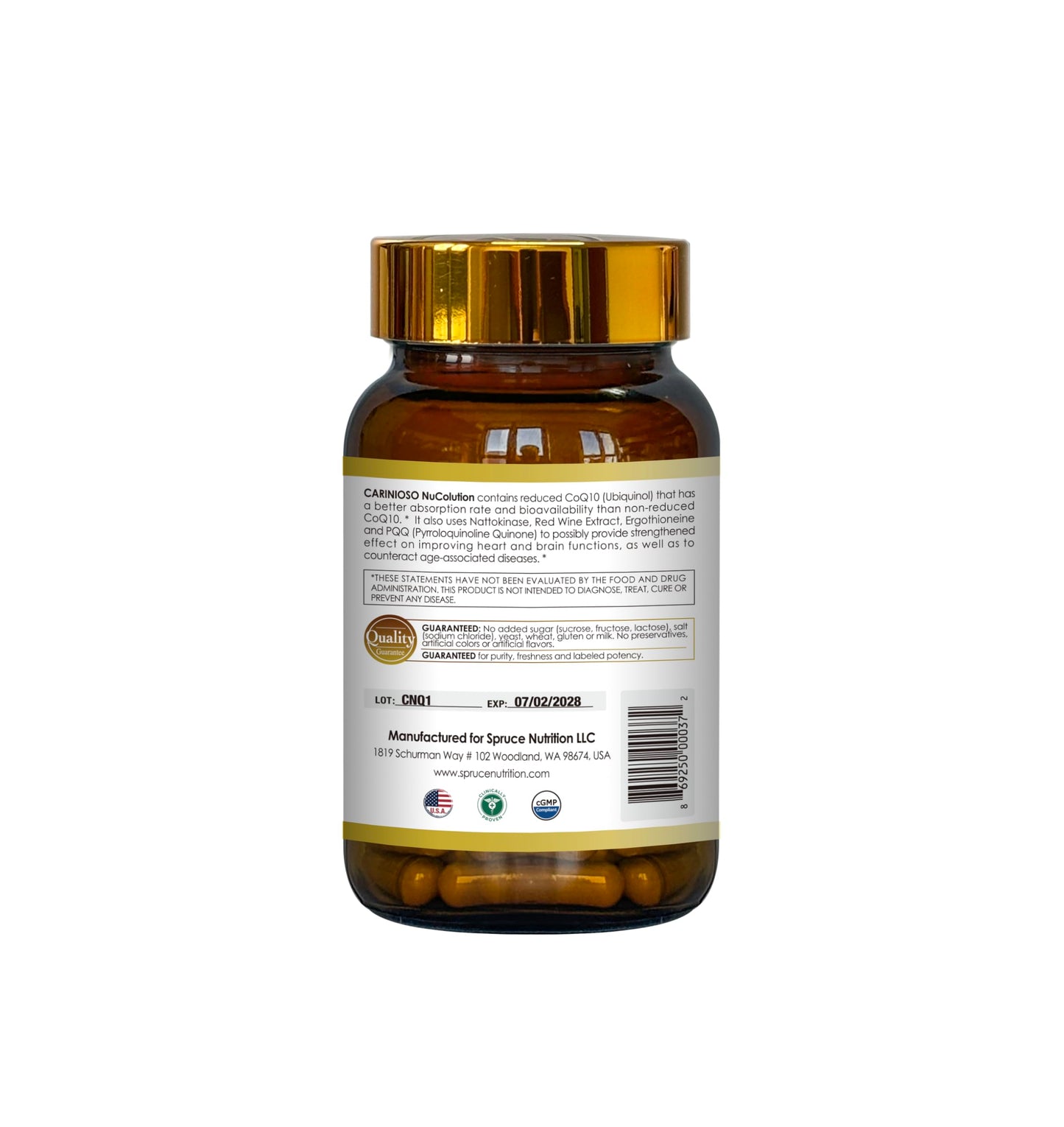 CARINIOSO NuColution 60 Capsules