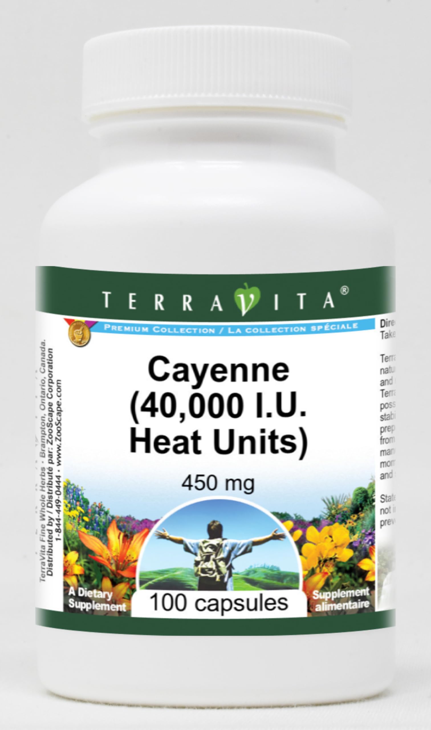 Terravita Cayenne Capsules 100 Count