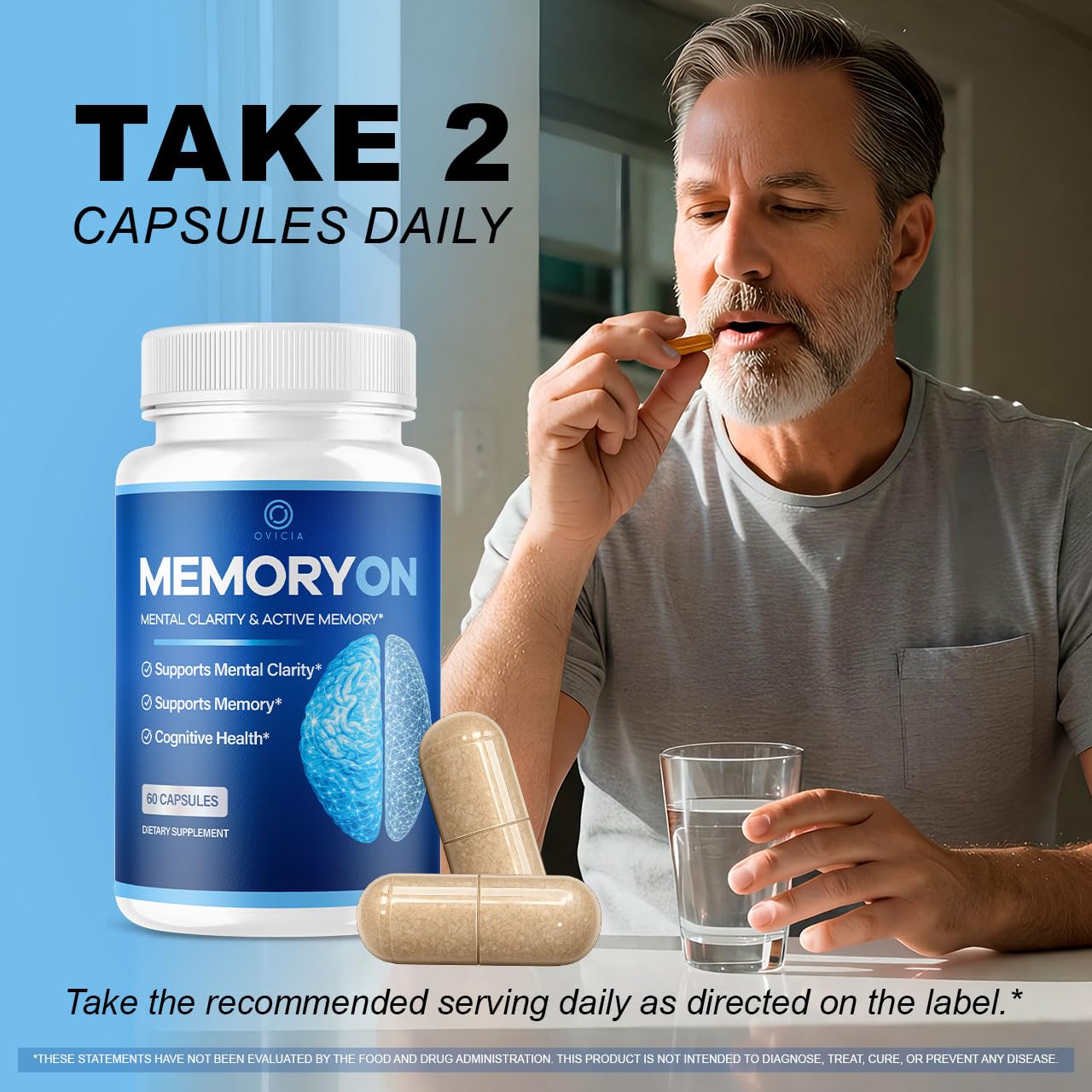 OVICIA MemoryOn Capsules 60 Capsules