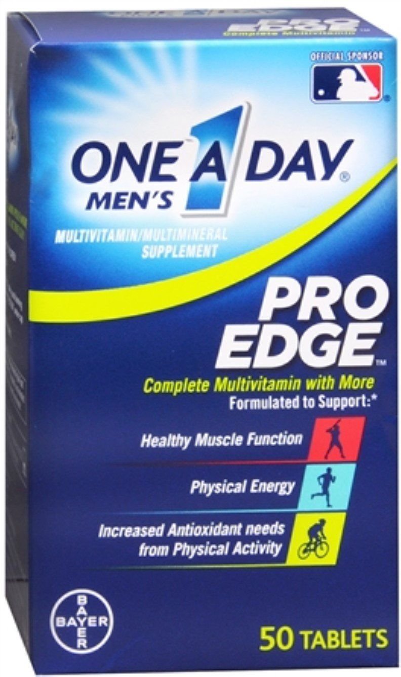 ONE A DAY Men's Pro Edge Multivitamin Tablets 50 Count