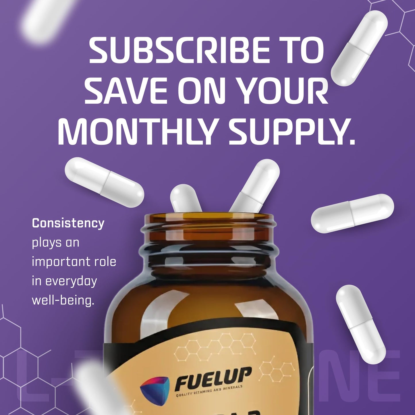 Fuelup L-Tyrosine 500 mg Softgels, 120 Count