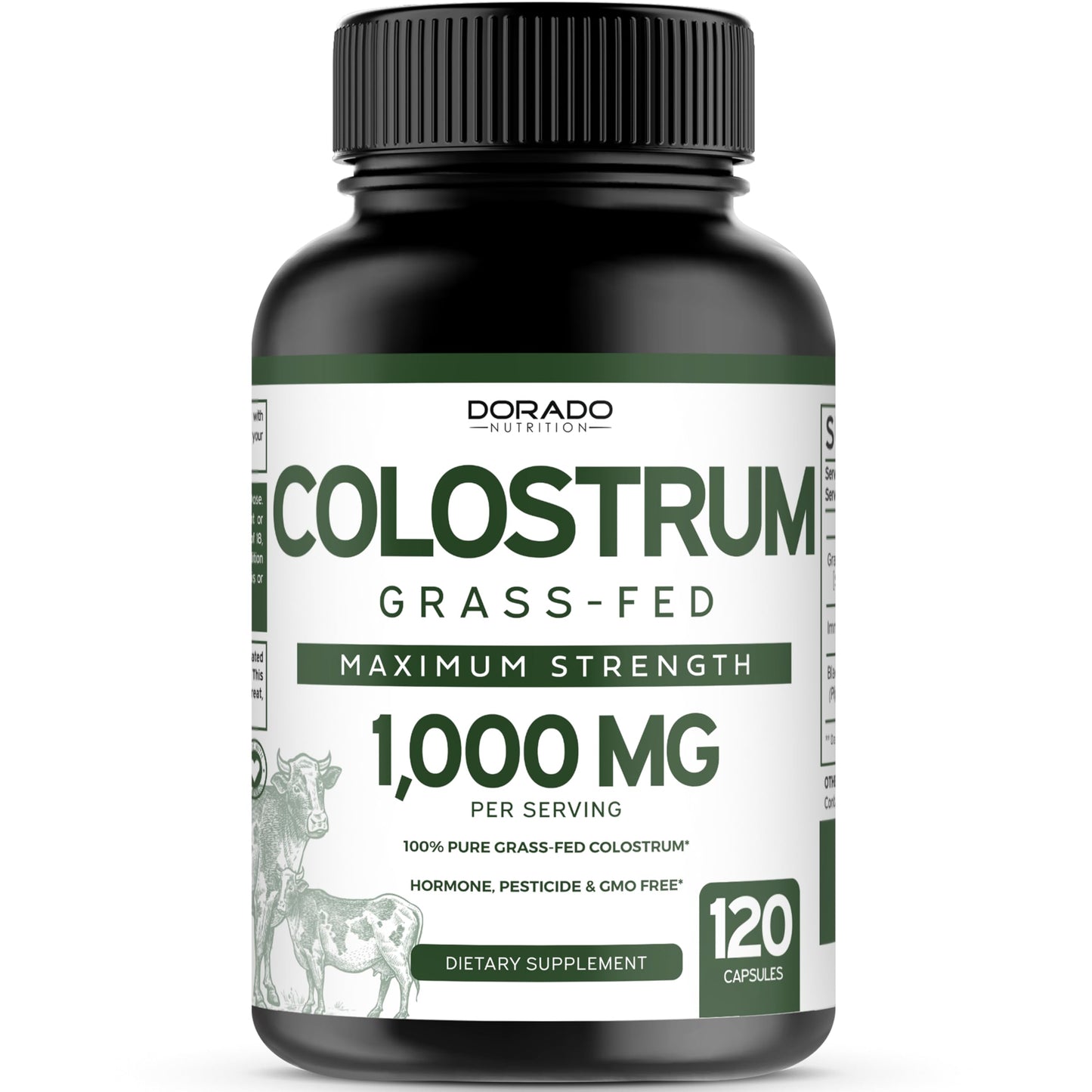 DORADO NUTRITION Colostrum and ADK Vitamin D3 Gummies, 180 Count