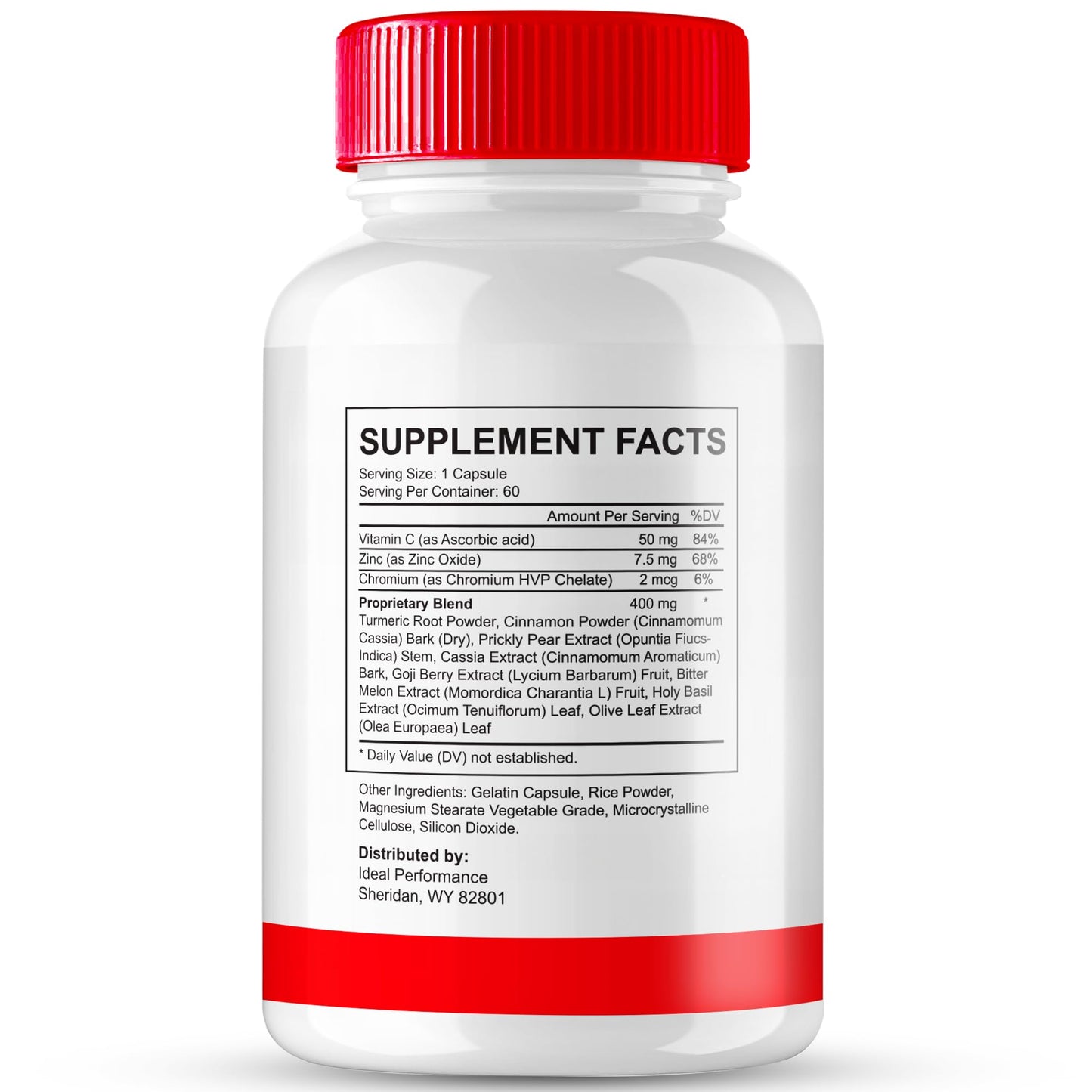 IDEAL PERFORMANCE GlucoRegen Capsules, 120 Capsules