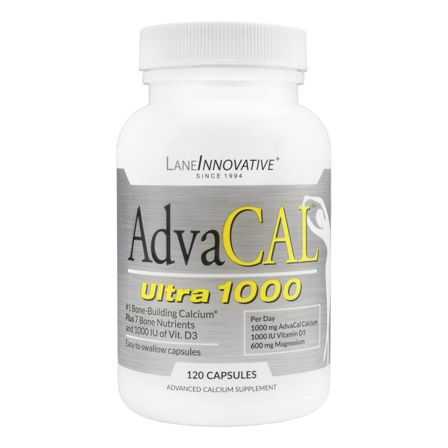 Lane Labs AdvaCAL Ultra 1000 Capsule, 120 Count