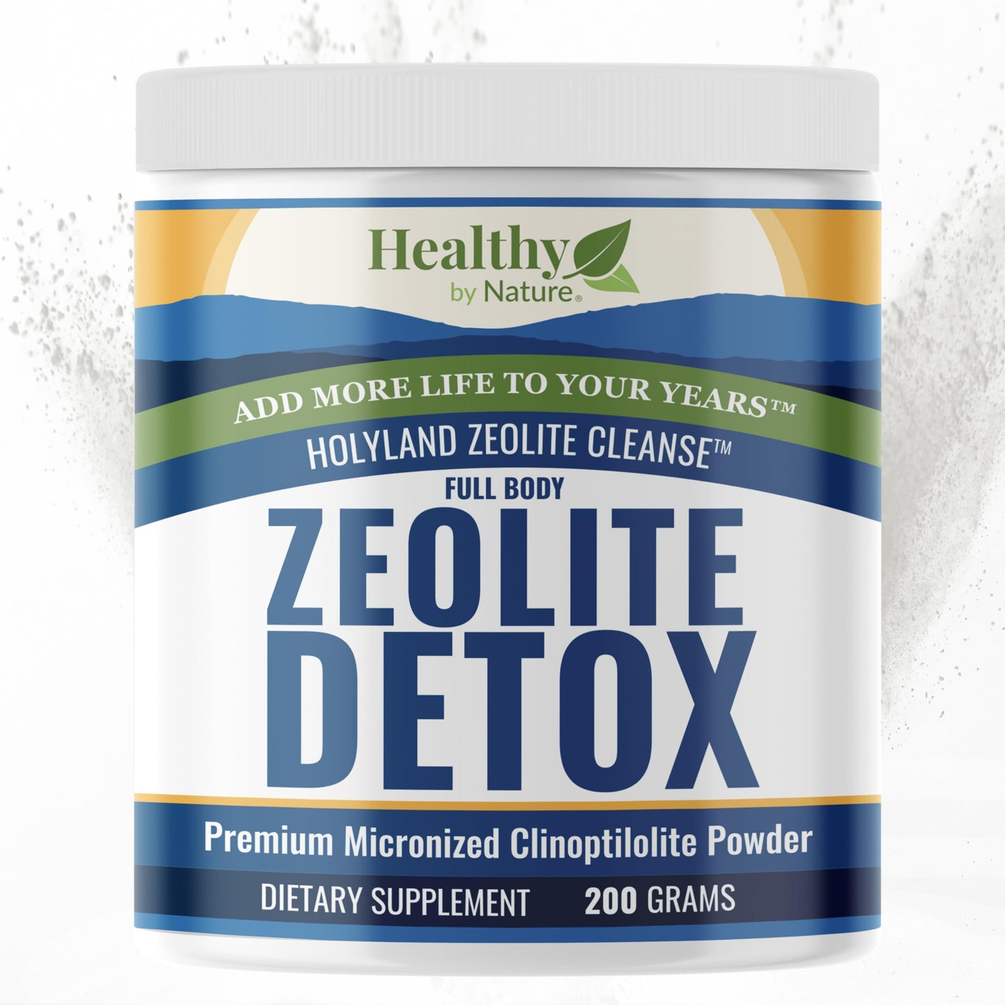 Healthy by Nature Zeolite Detox Powder, 7.05 oz