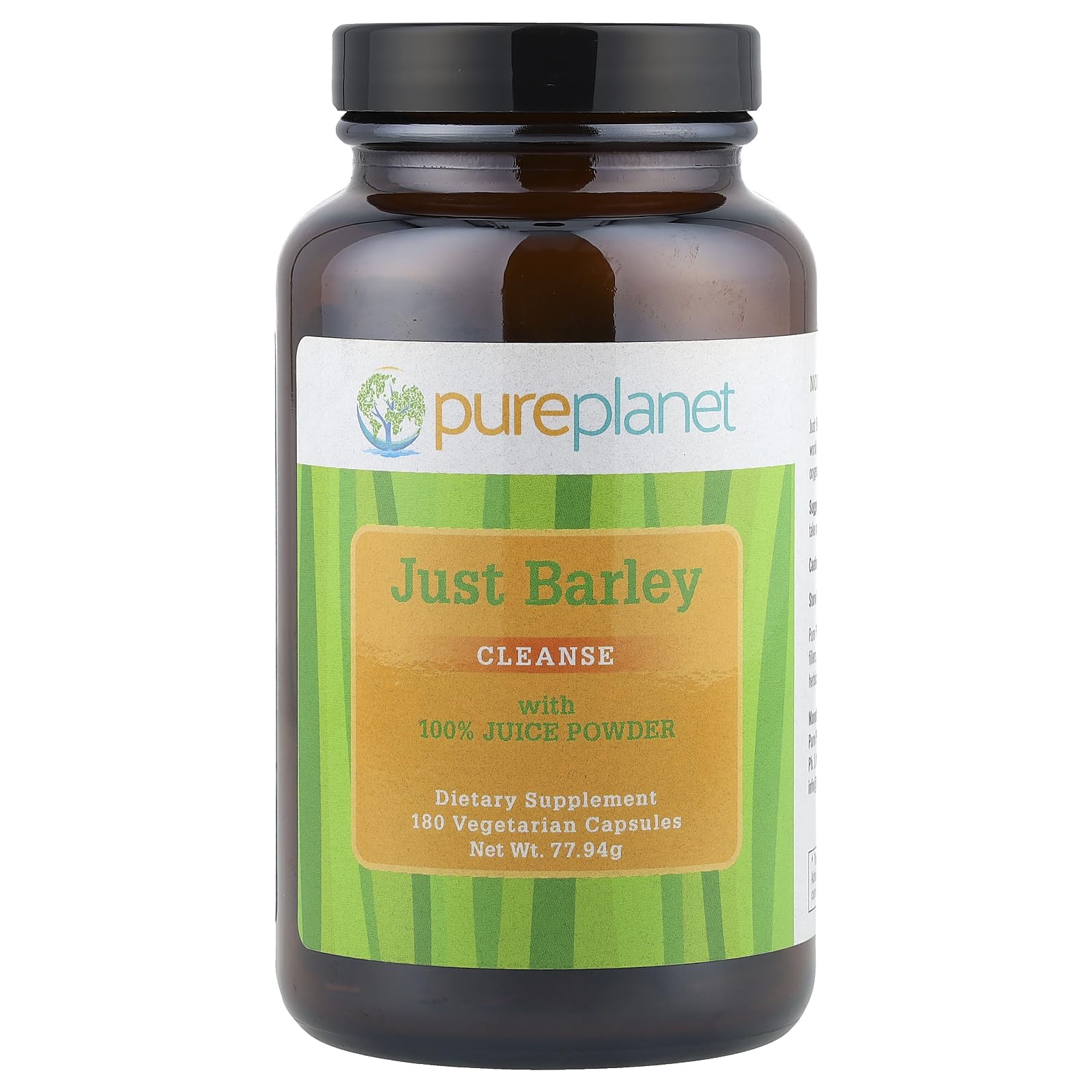 Pure Planet Just Barley 180 Capsules