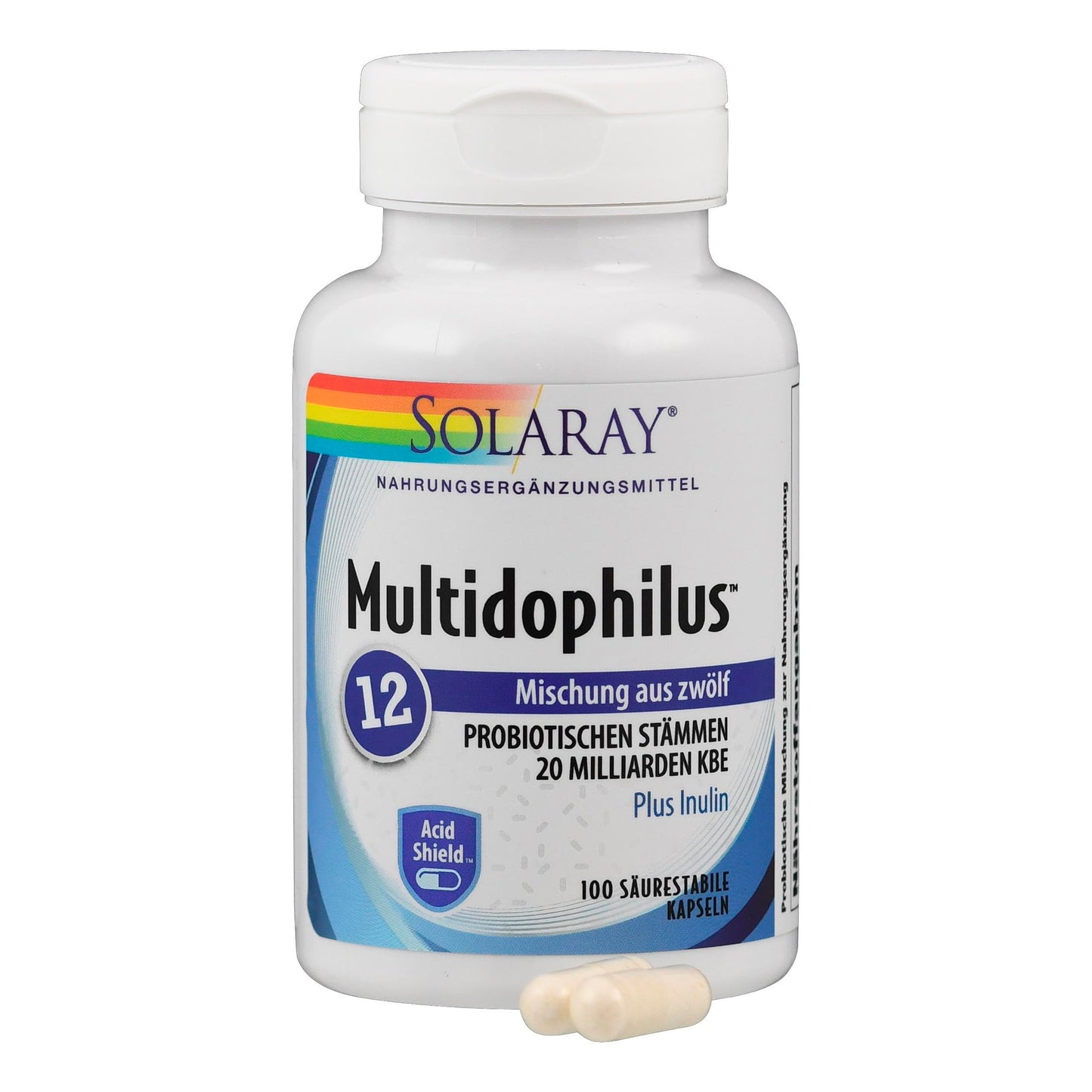 Solaray Multidophilus 12 VegCap, 100 Count
