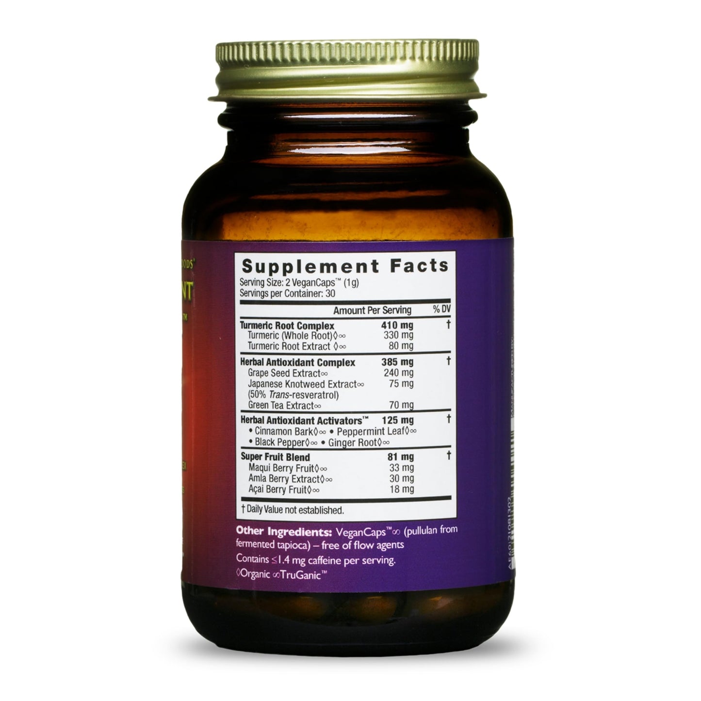 HEALTHFORCE SUPERFOODS Antioxidant Extreme Vegan Capsules 60