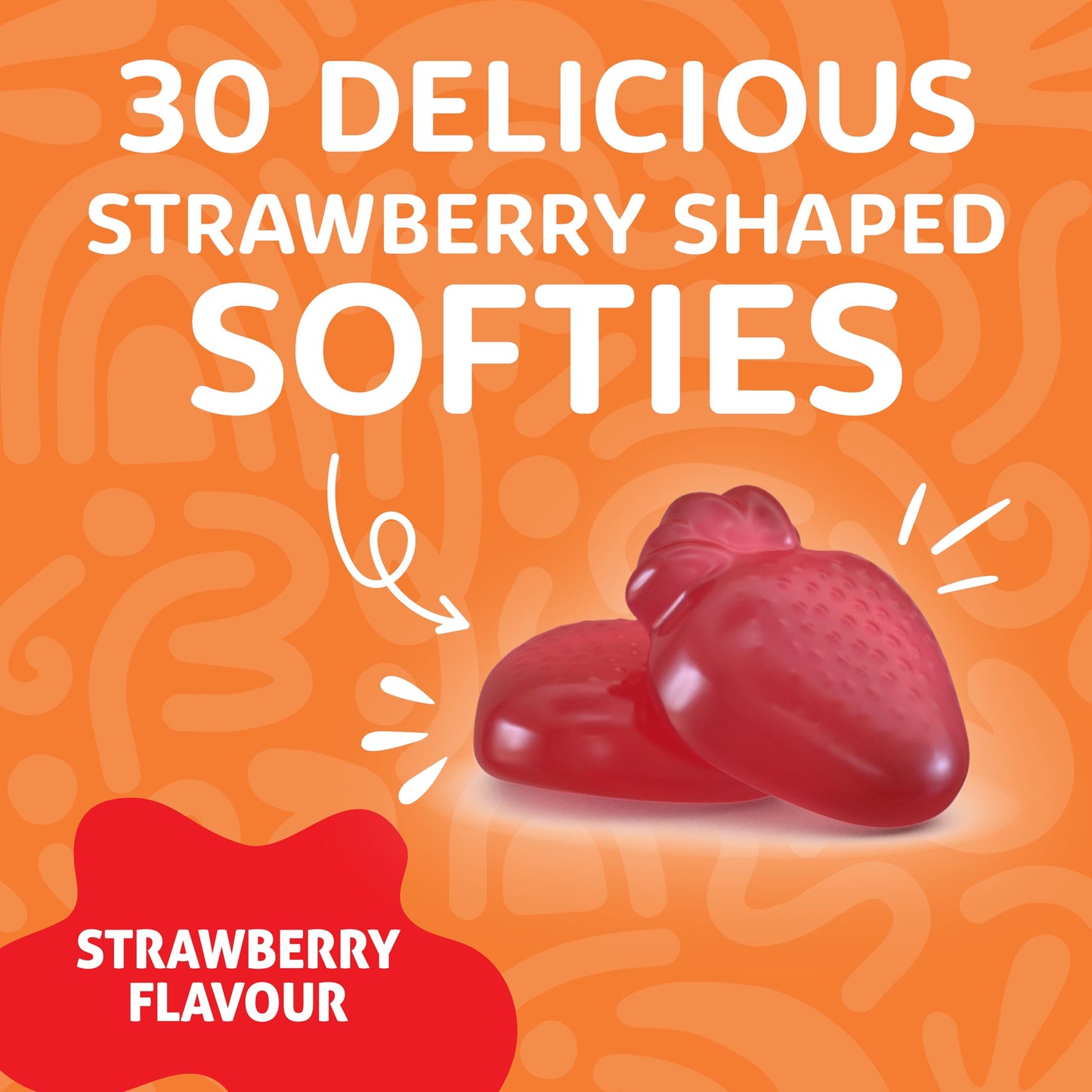 Haliborange Kids Multivitamin Strawberry Softies Capsule 1 Count