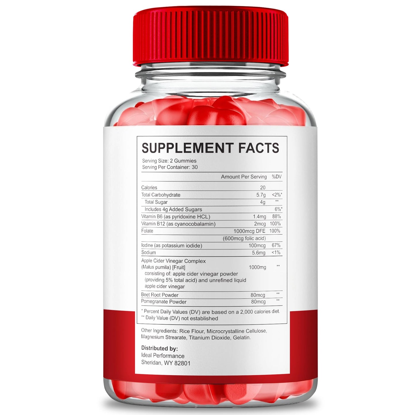 IDEAL PERFORMANCE AlphaGummy Pro 180 Gummies