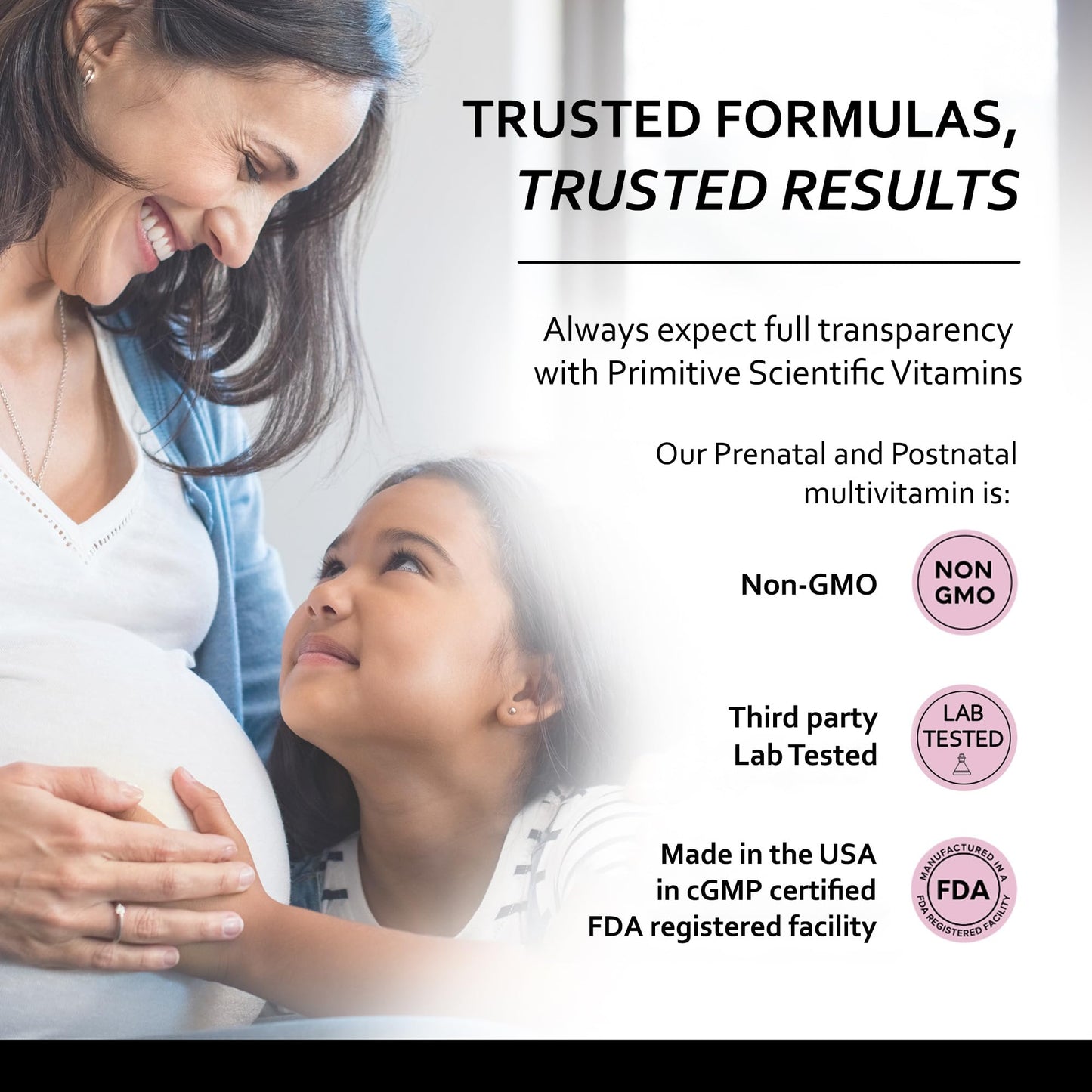 Primitive Scientific Prenatal and Postnatal Multivitamin for Women, Capsules, 120 Count