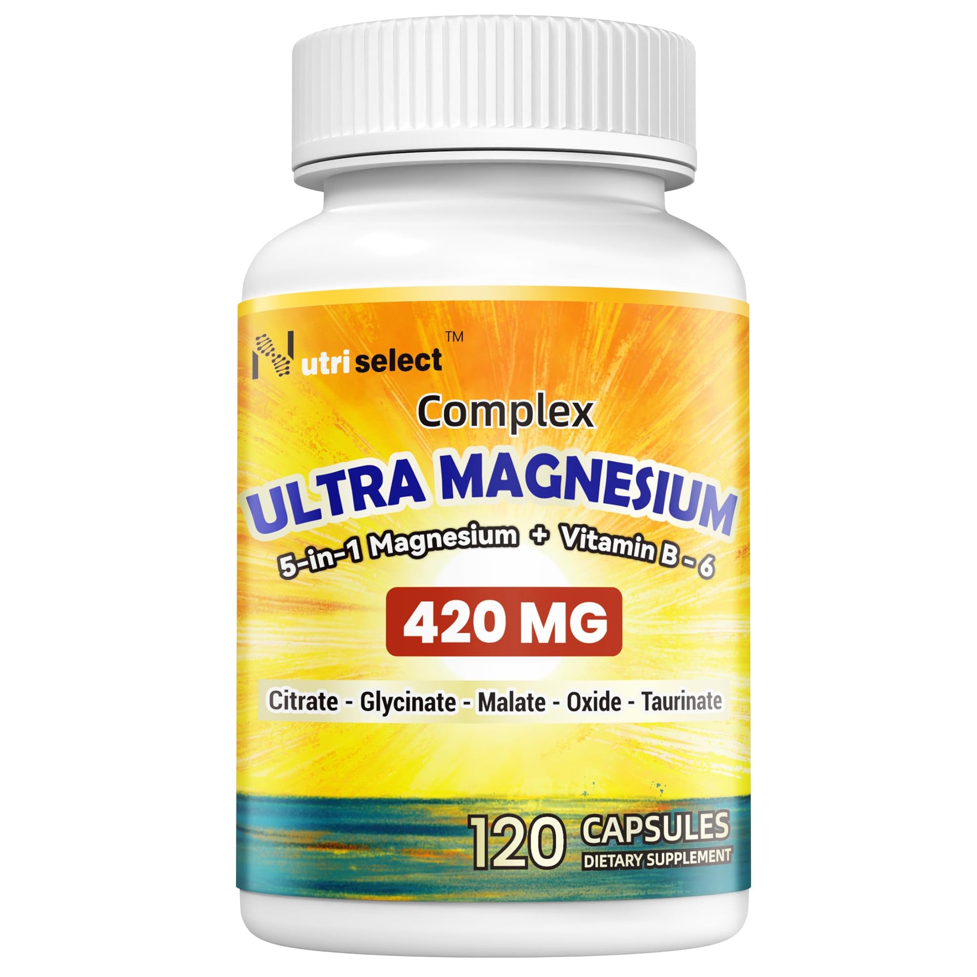 Nutriselect Magnesium Complex Supplement Capsule 120 Count