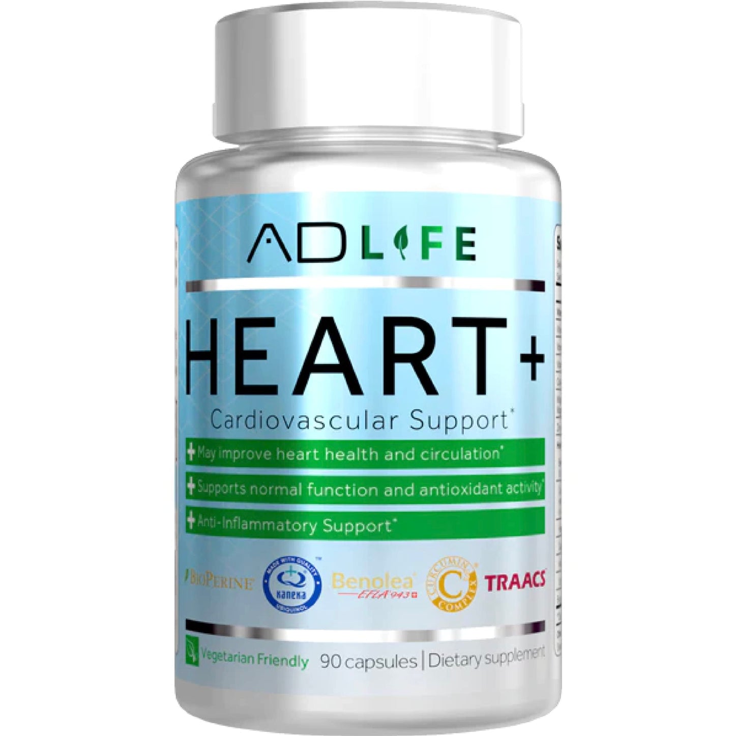PROJECT AD LLC Heart+ Capsules, 90 Count